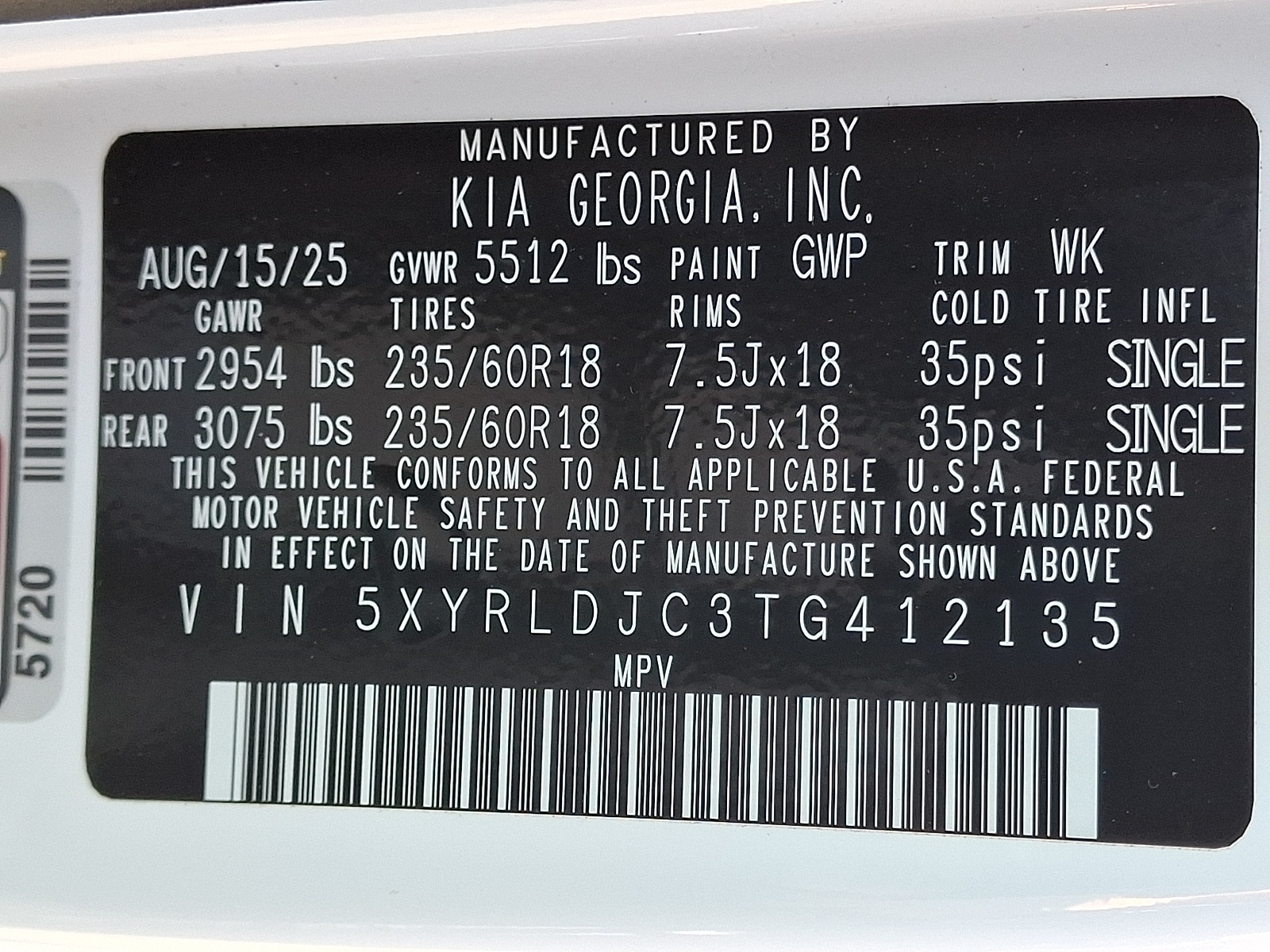 2026 Kia Sorento S - Photo 27