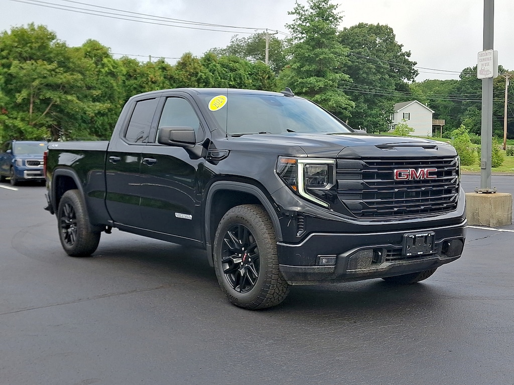 Used 2024 GMC Sierra 1500 4WD Double Cab Standard Box Elevation With 3VL PICKUP