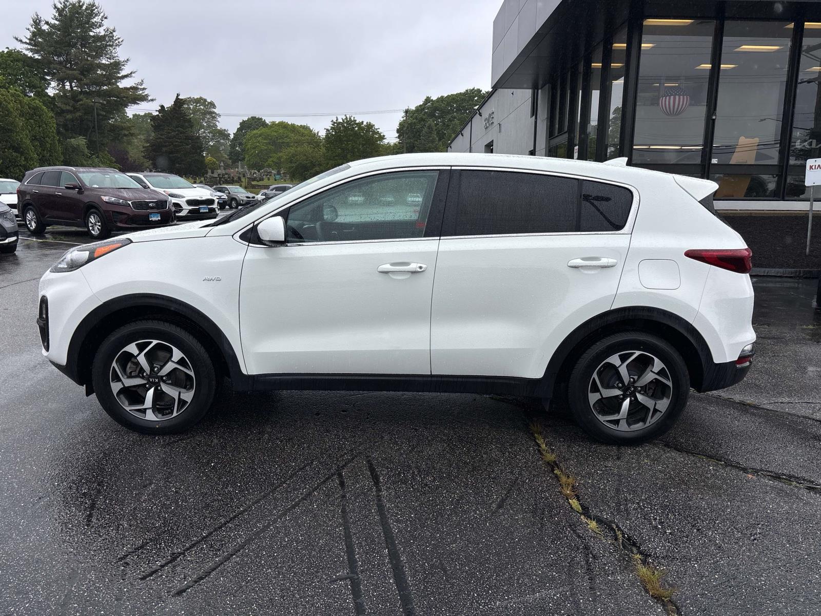 Used 2021 Kia Sportage LX with VIN KNDPMCAC6M7896881 for sale in Groton, CT