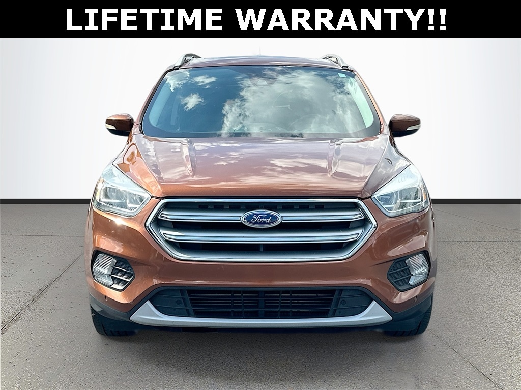 Used 2017 Ford Escape Titanium with VIN 1FMCU0J98HUA89038 for sale in Leesburg, FL