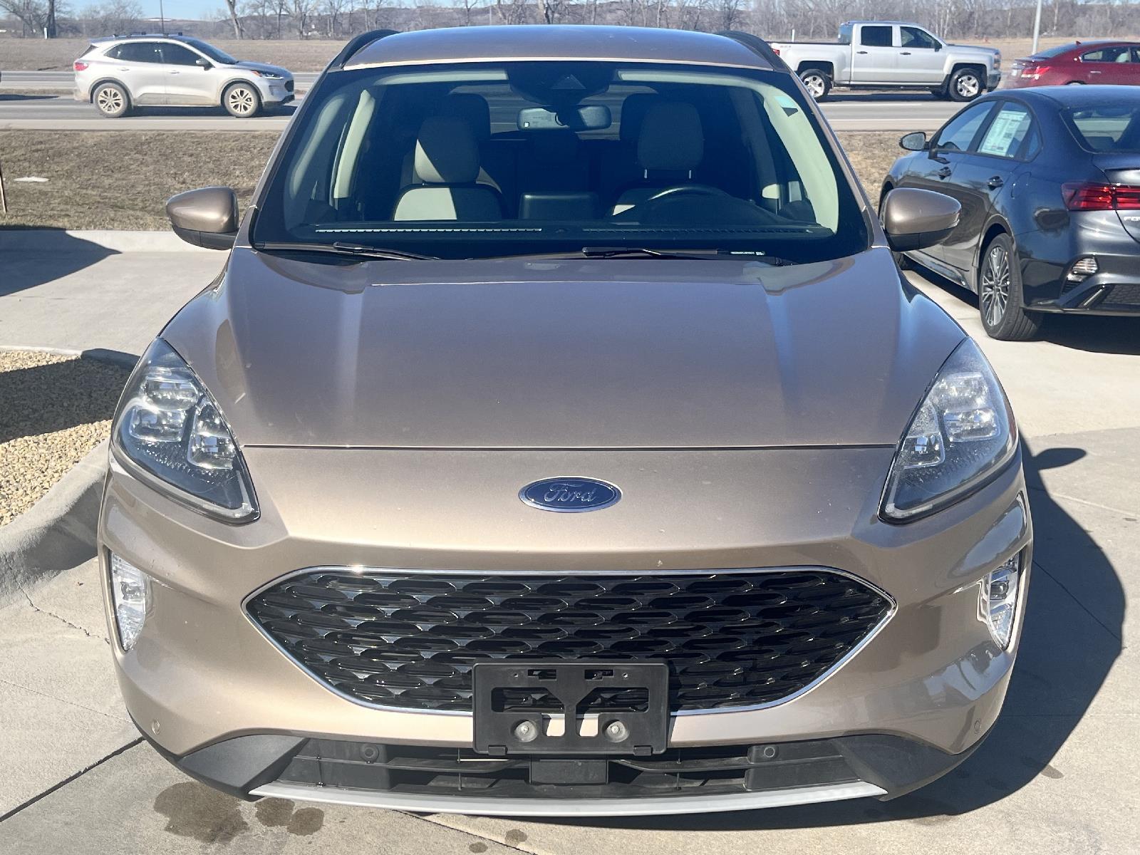 Used 2020 Ford Escape Titanium with VIN 1FMCU9J97LUB15674 for sale in Manhattan, KS