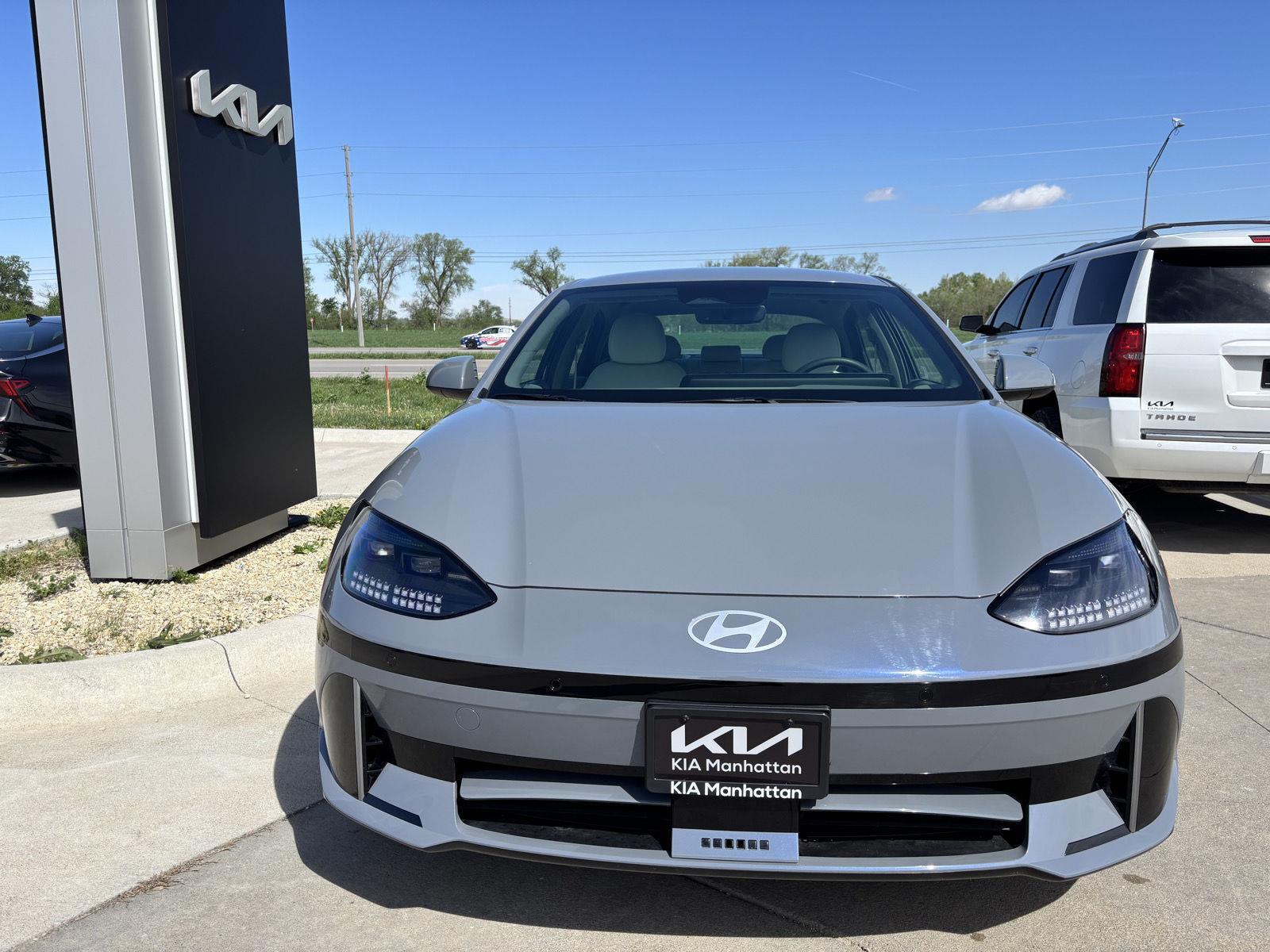 Used 2024 Hyundai IONIQ 6 SEL with VIN KMHM34AC3RA060477 for sale in Manhattan, KS