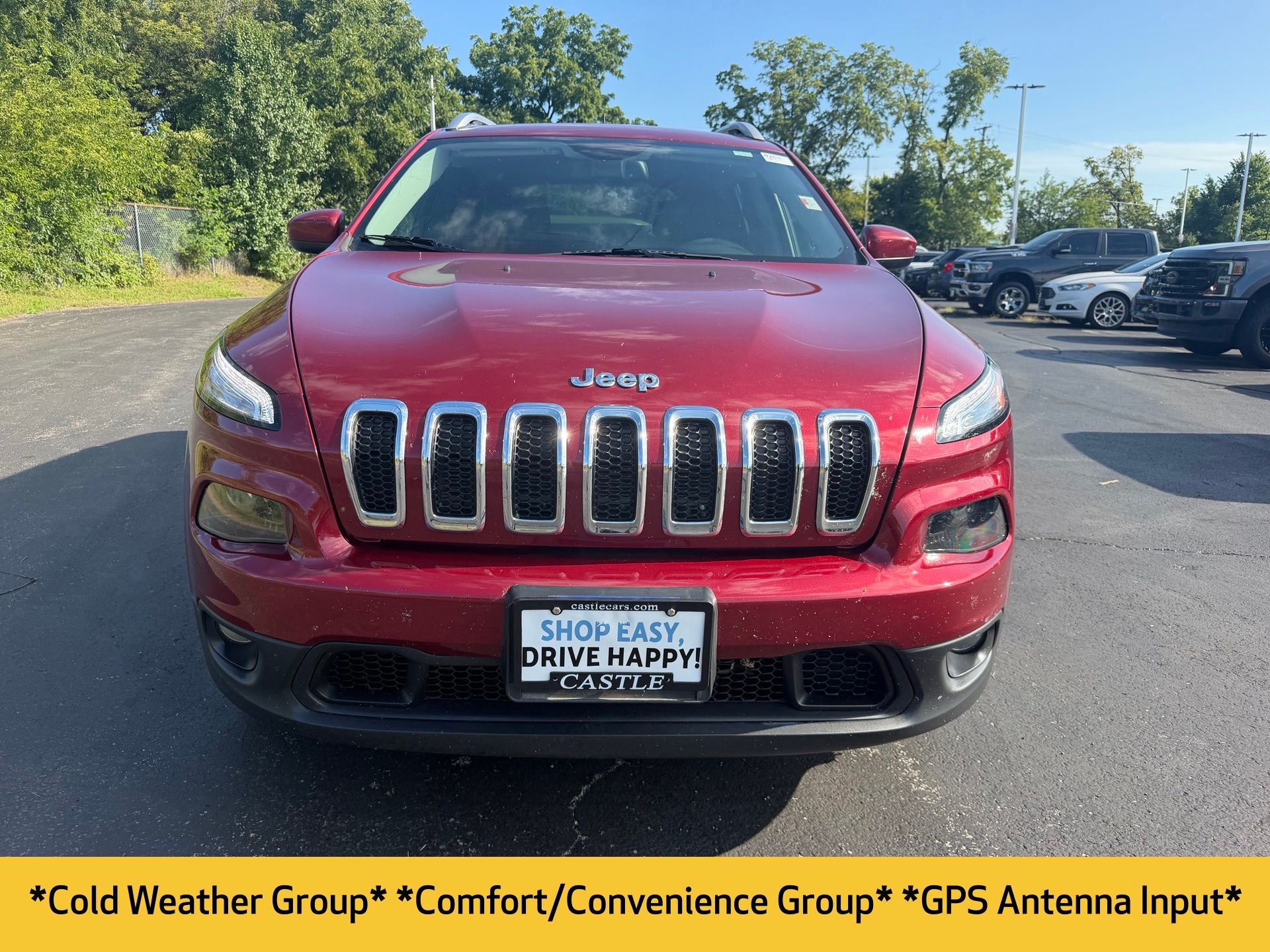 Used 2017 Jeep Cherokee Latitude with VIN 1C4PJLCS0HD232001 for sale in McHenry, IL