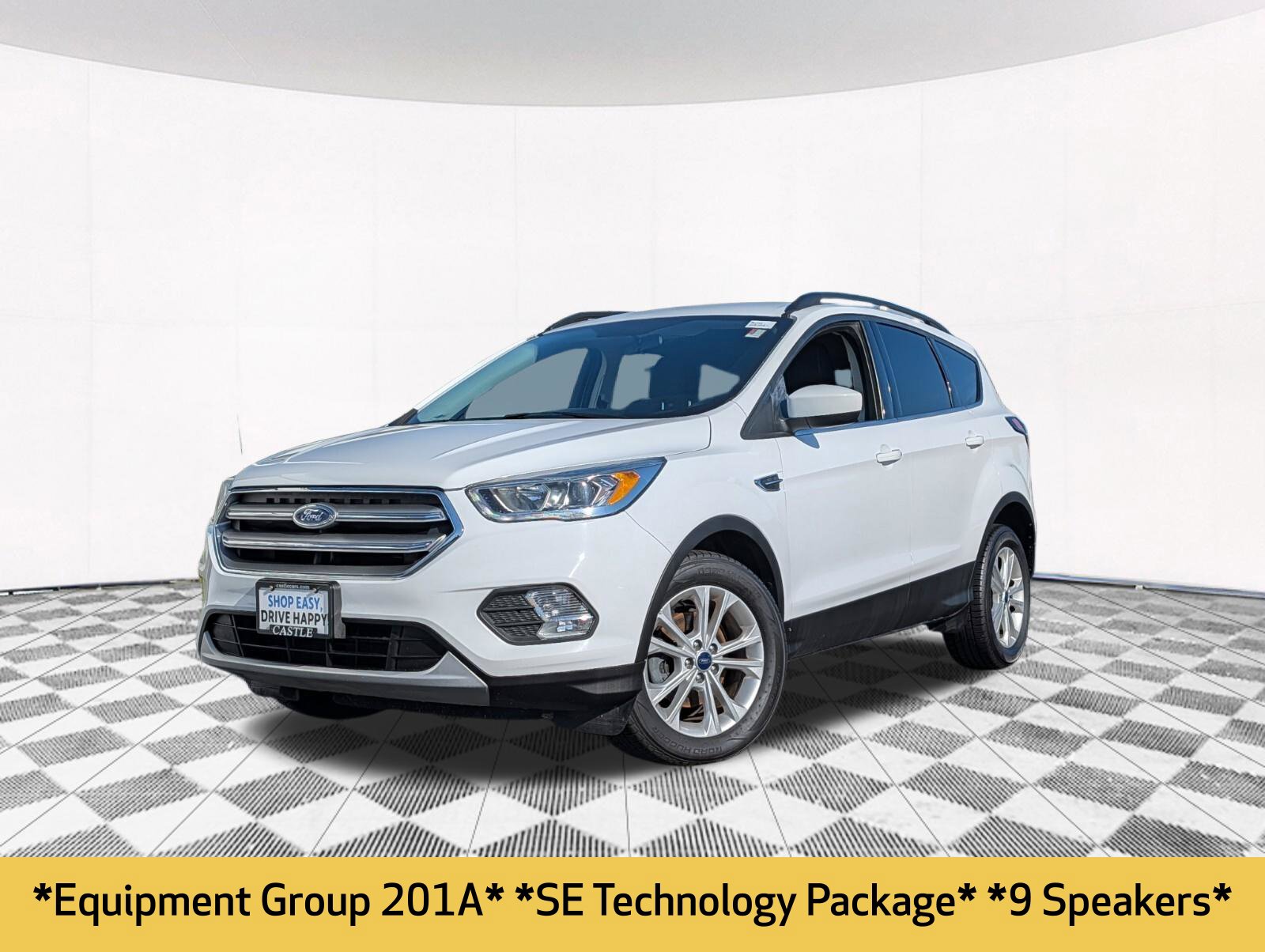 Used 2017 Ford Escape SE with VIN 1FMCU0GD9HUE02867 for sale in McHenry, IL