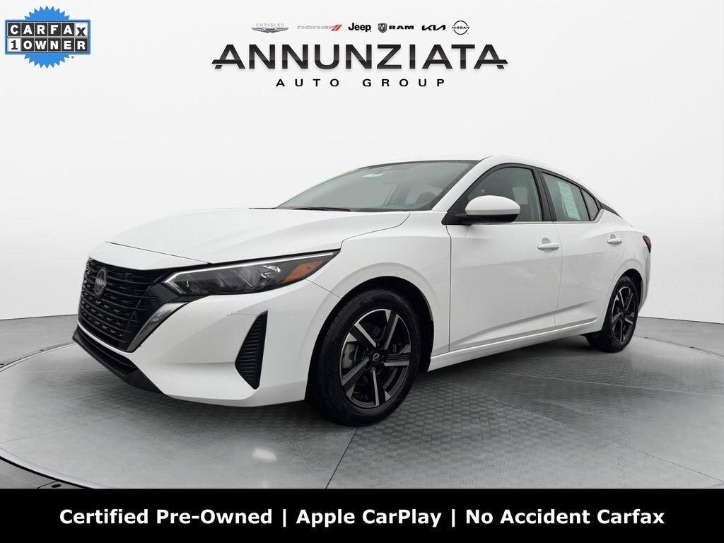 Certified 2025 Nissan Sentra SV Sedan