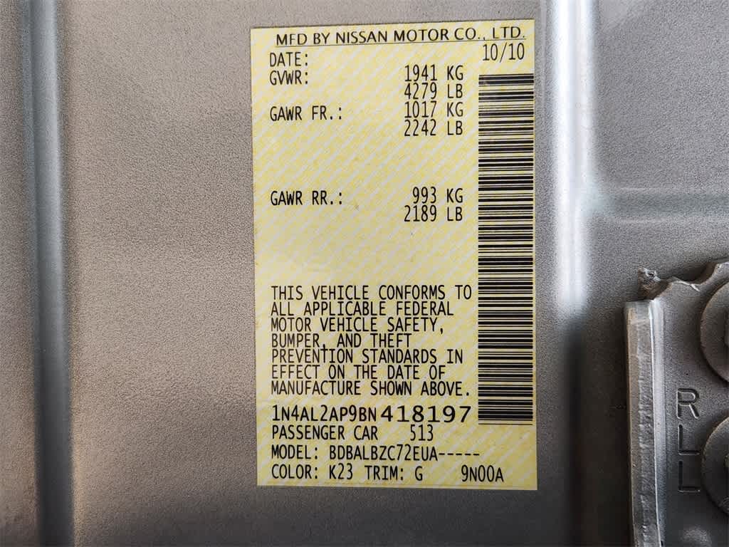 Thumbnail: 2011 Nissan Altima - 32