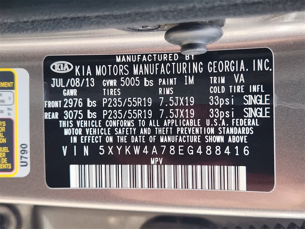 Thumbnail: 2014 Kia Sorento - 34
