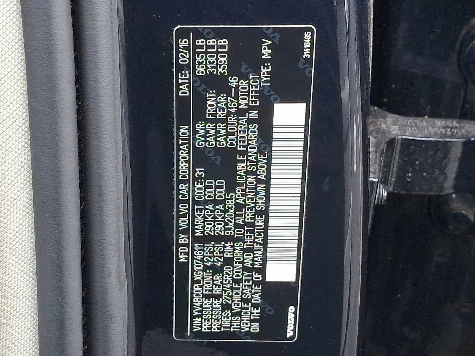 2016 Volvo XC90 Inscription - Photo 27