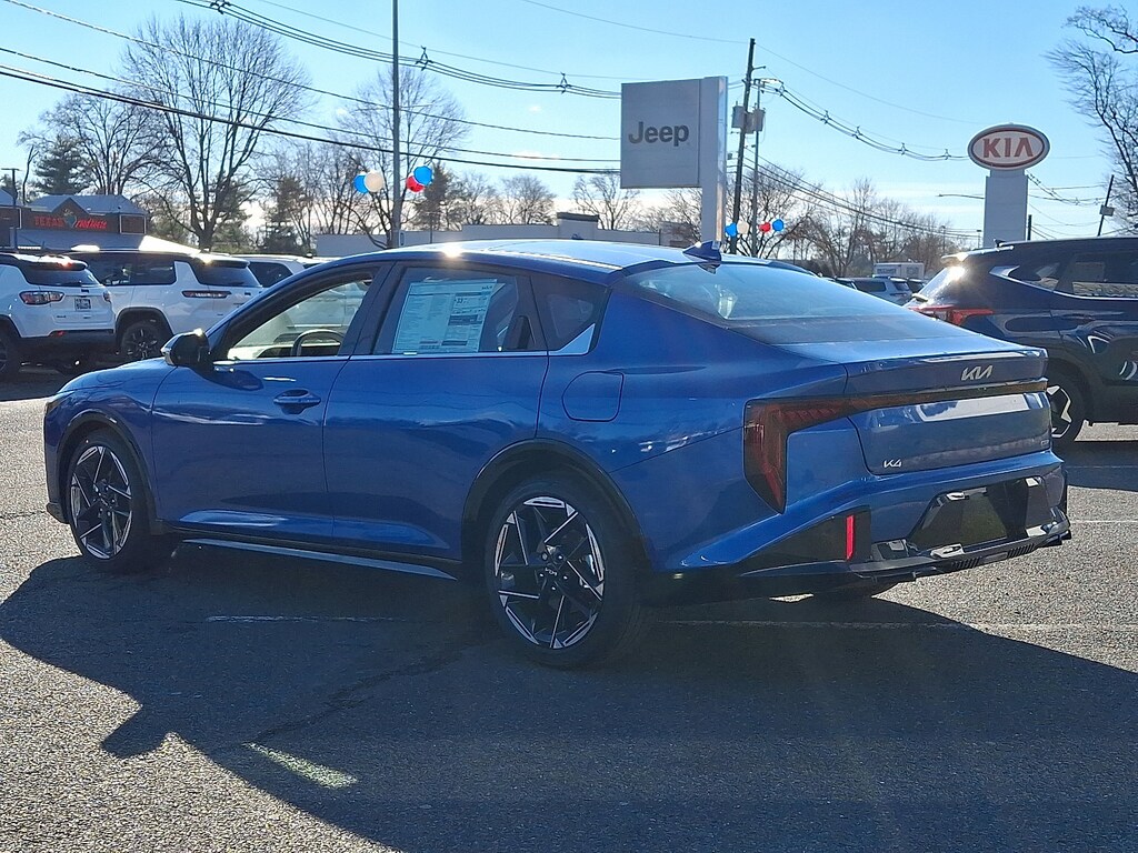 New 2025 Kia K4 GT-Line Sedan