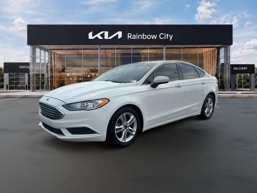 Used 2018 Ford Fusion SE with VIN 3FA6P0HD6JR238925 for sale in Rainbow City, AL