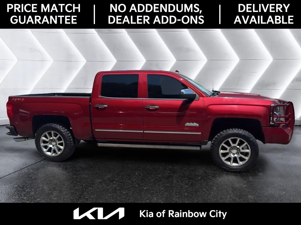 Used 2018 Chevrolet Silverado 1500 High Country Truck Crew Cab