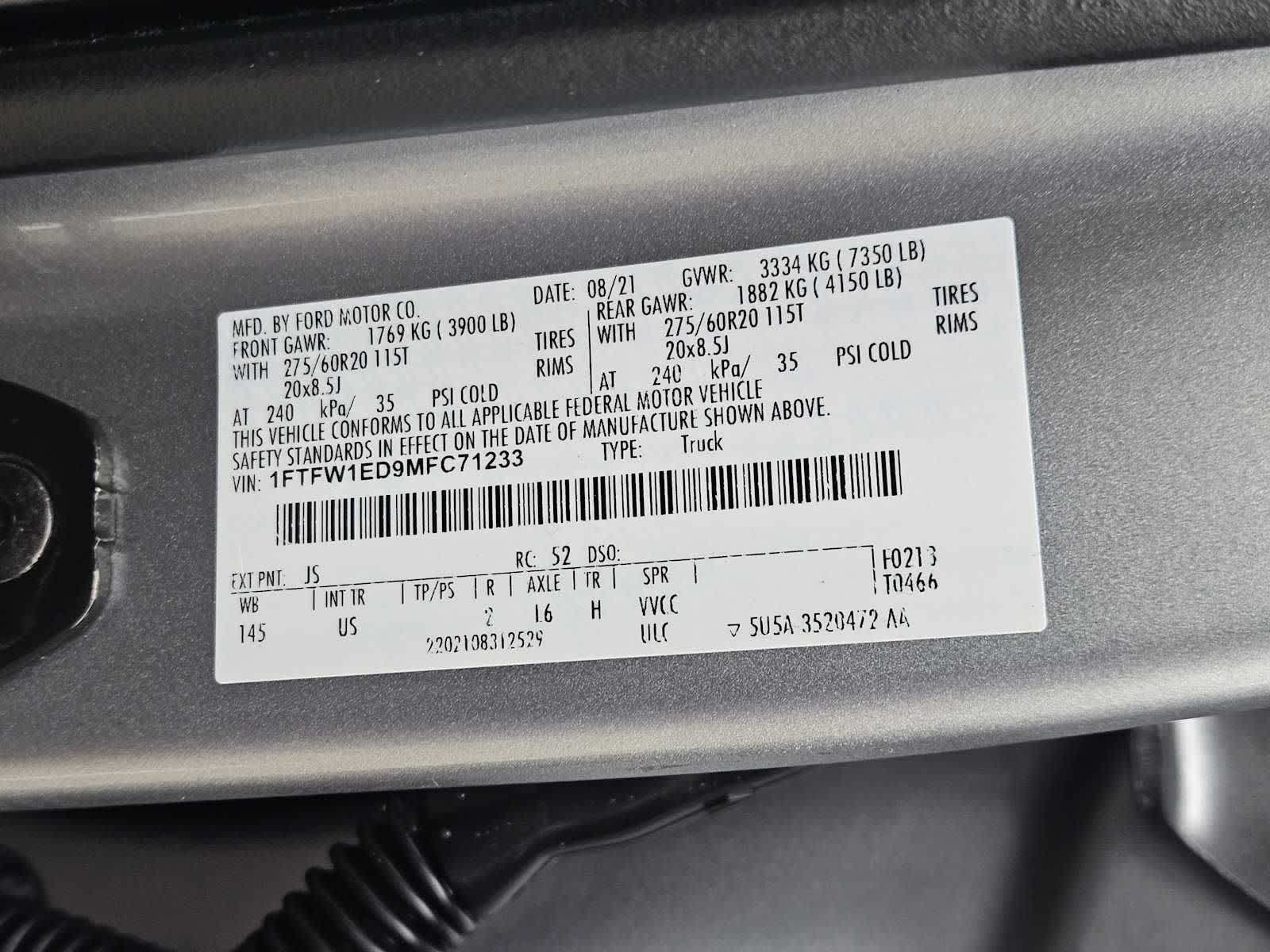 Thumbnail: 2021 Ford F-150 - 31