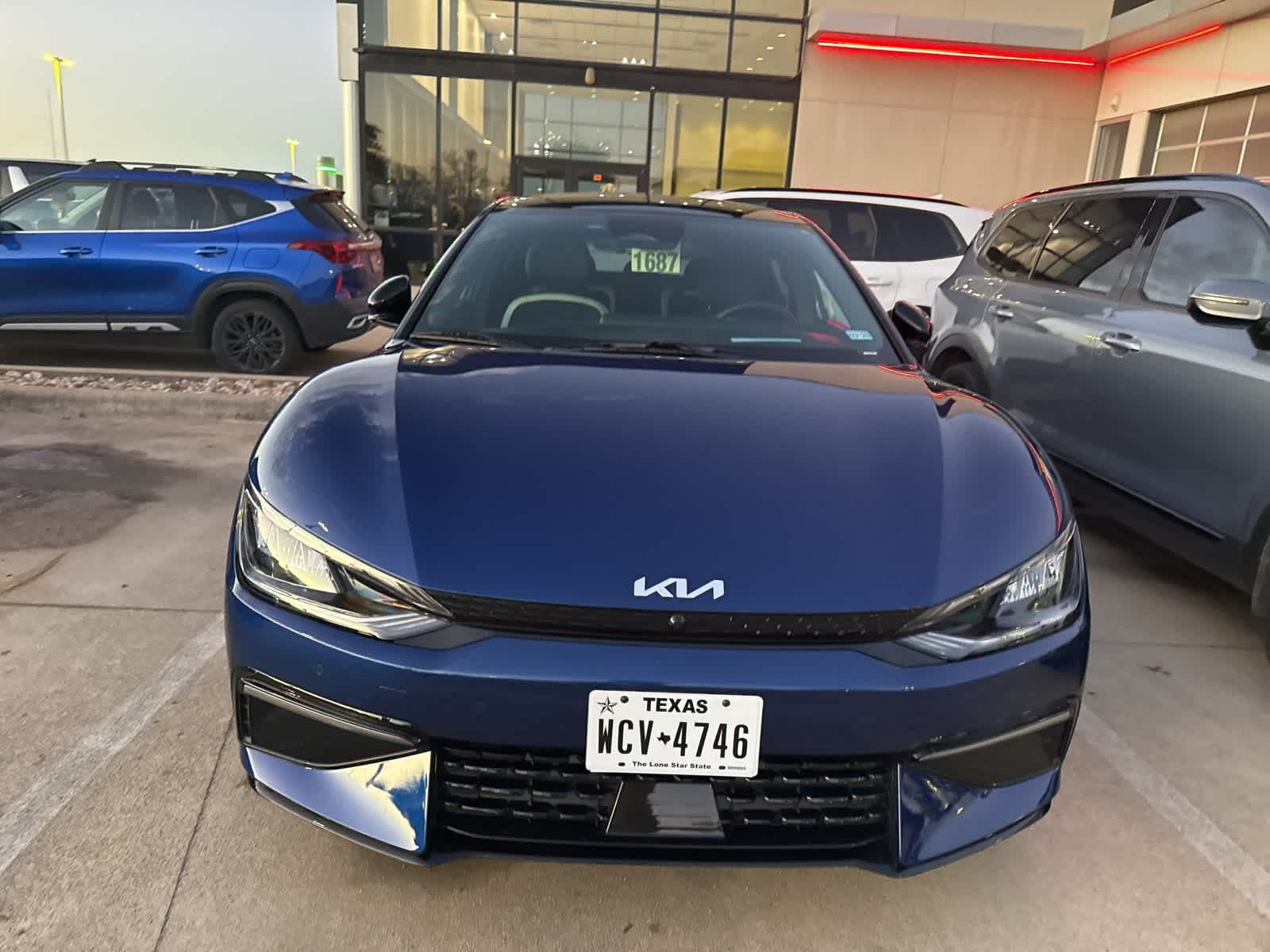 Certified 2023 Kia EV6 GT-Line with VIN KNDC44LA7P5115933 for sale in Round Rock, TX