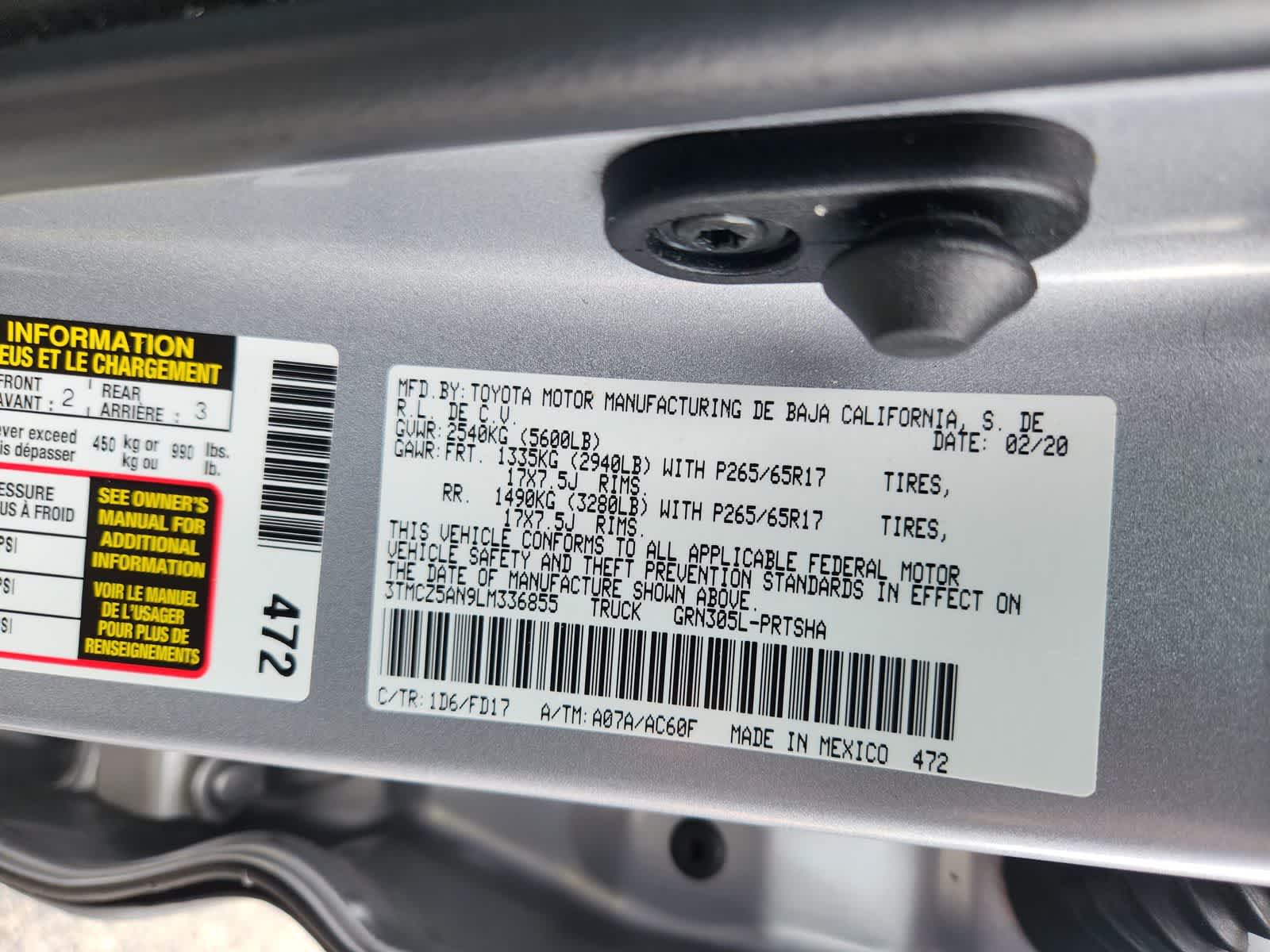 2020 Toyota Tacoma TRD Sport - Photo 31