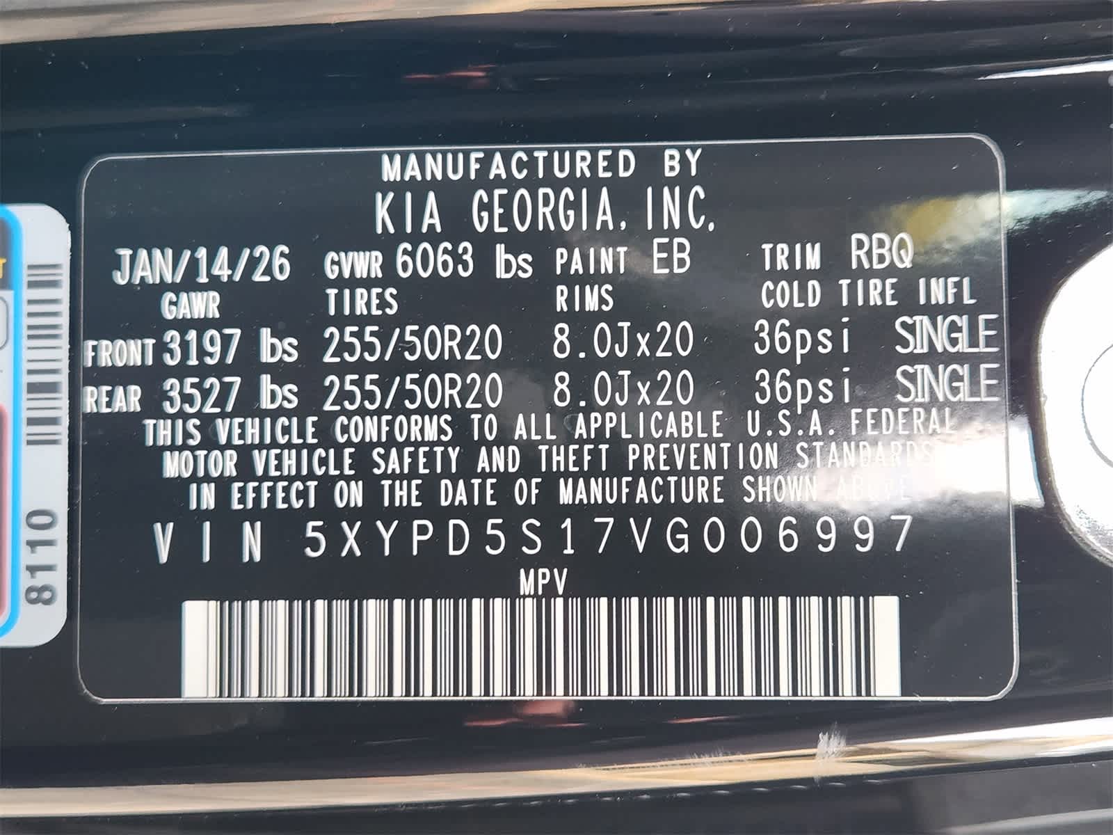 Thumbnail: 2027 Kia Telluride - 27