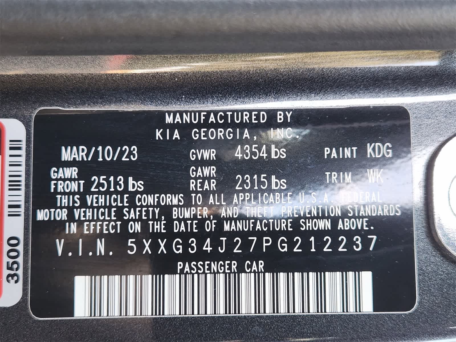 Thumbnail: 2023 Kia K5 - 32