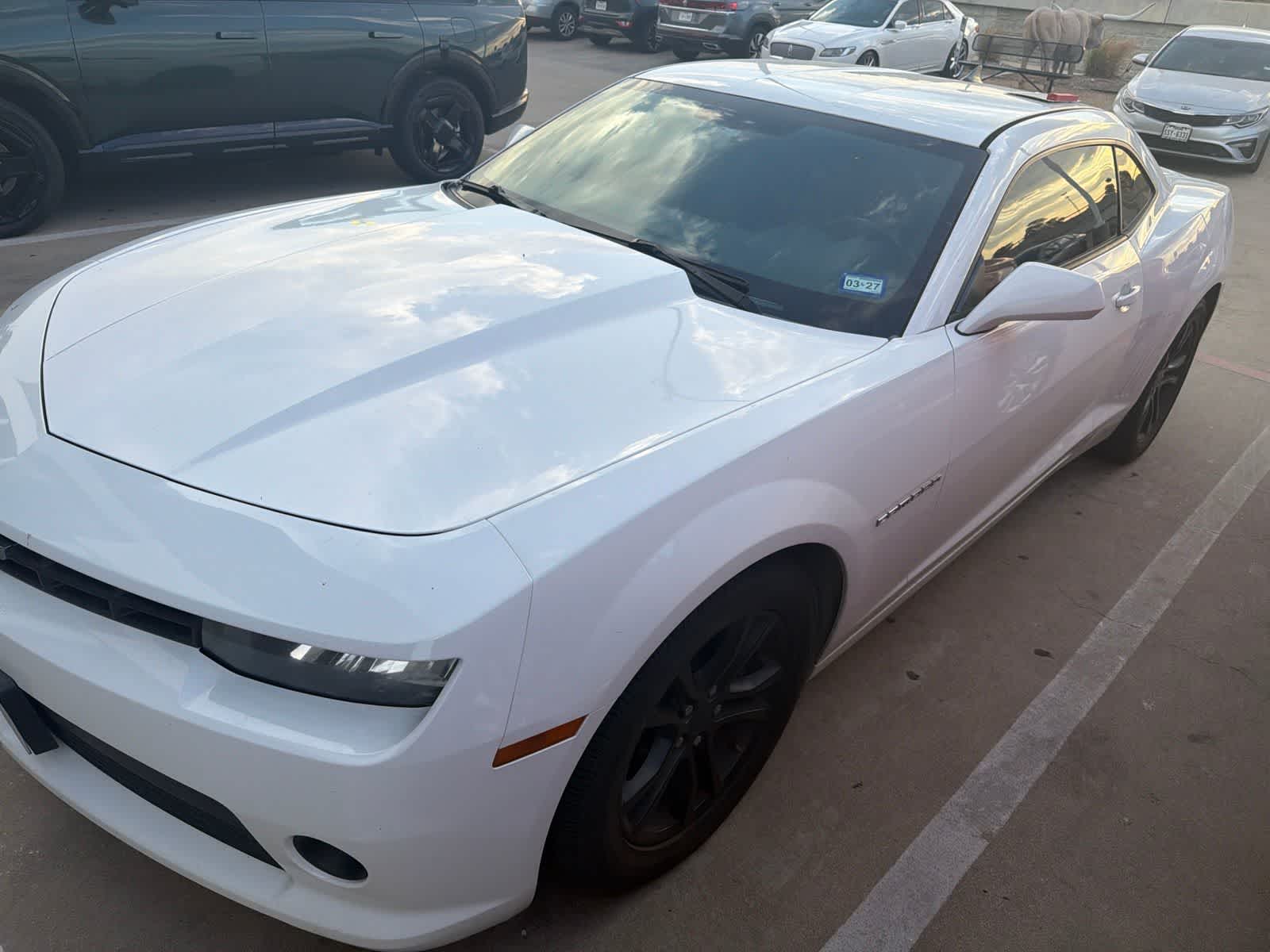 Used 2014 Chevrolet Camaro 1LT with VIN 2G1FB1E37E9288179 for sale in Round Rock, TX
