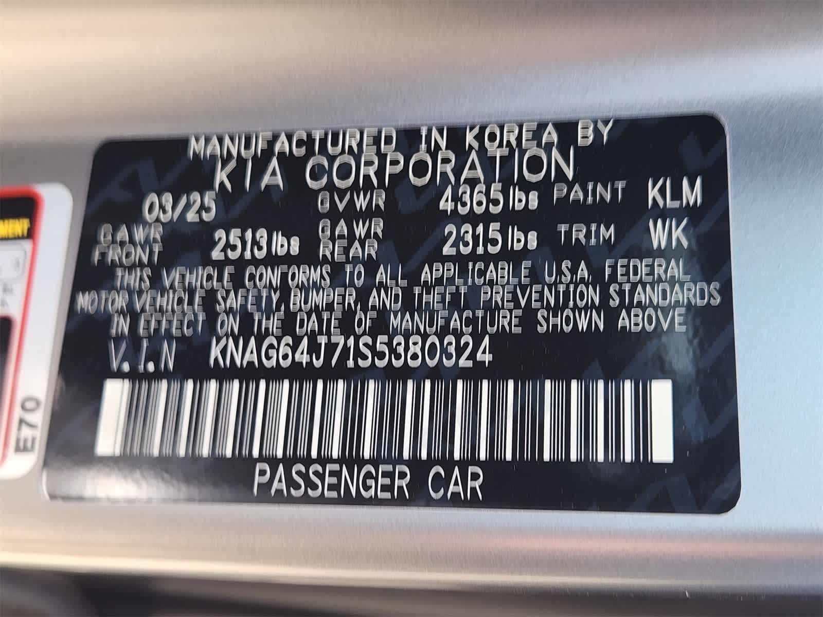 Thumbnail: 2025 Kia K5 - 30