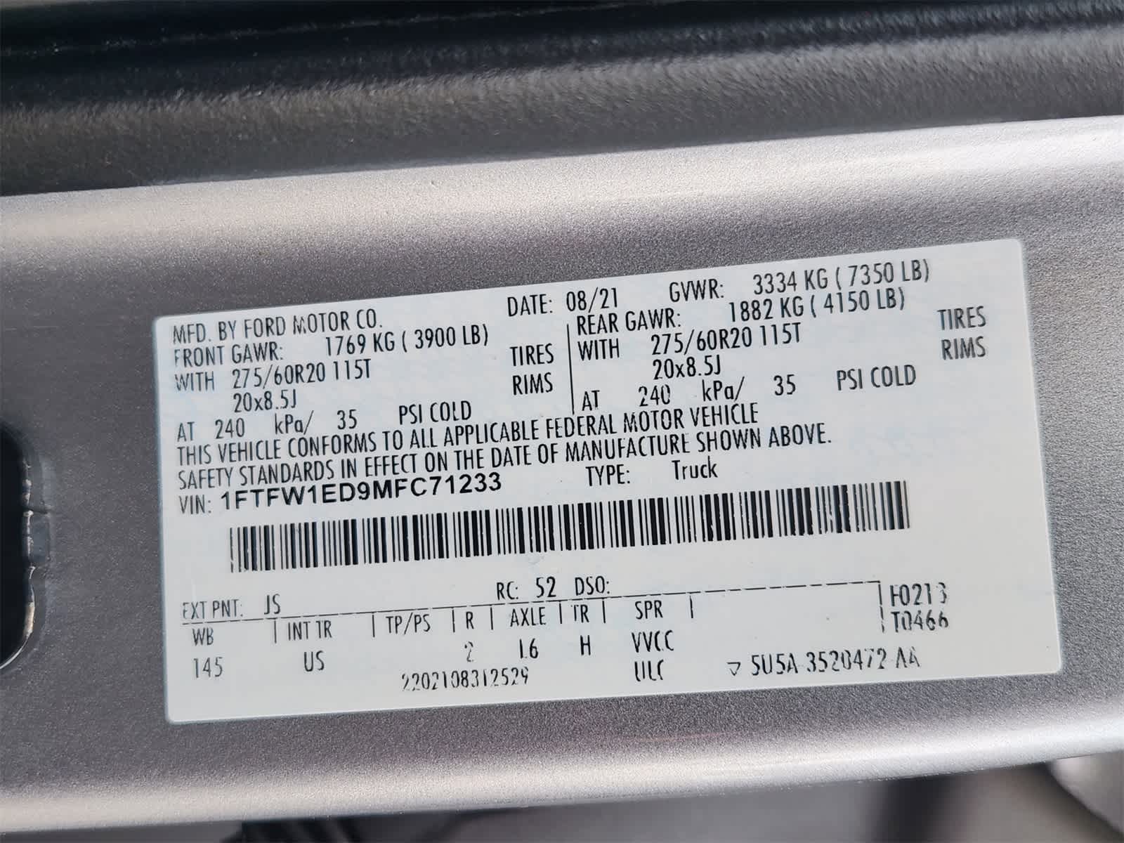 Thumbnail: 2021 Ford F-150 - 29