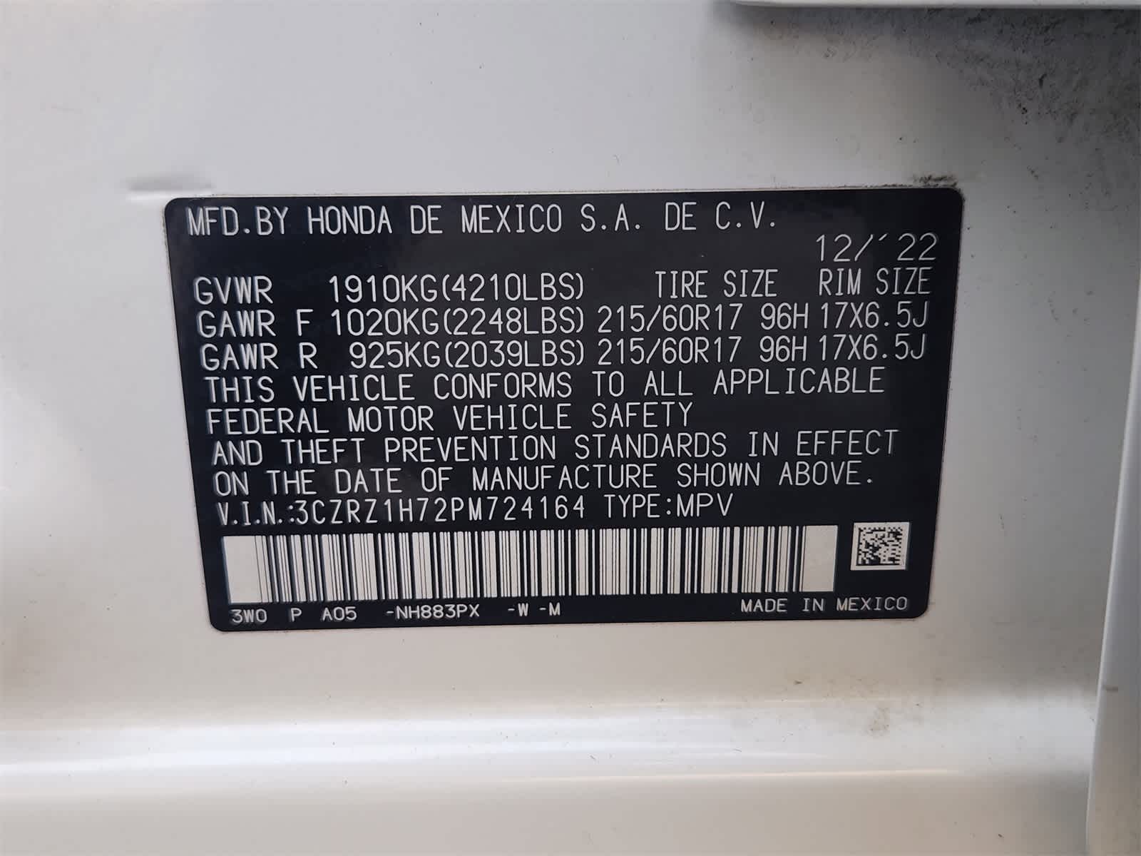 Thumbnail: 2023 Honda HR-V - 31