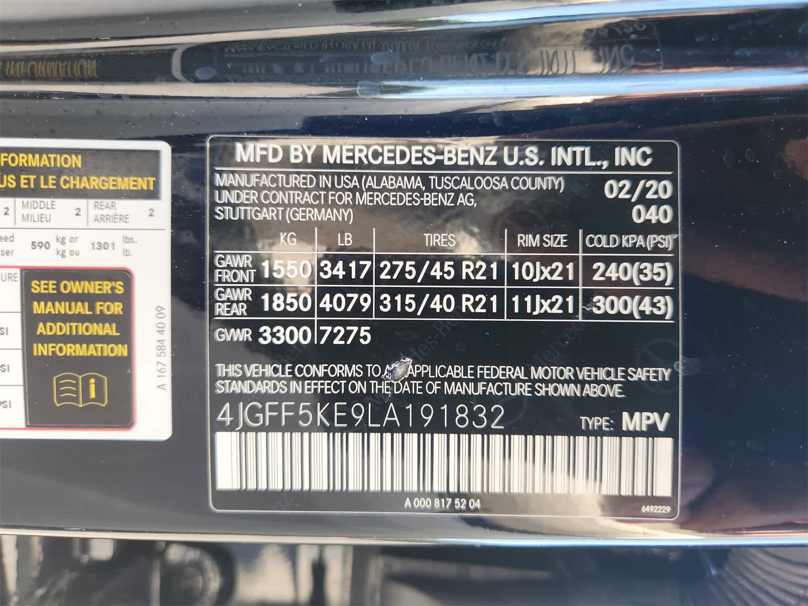 Thumbnail: 2020 Mercedes-Benz GLS - 33