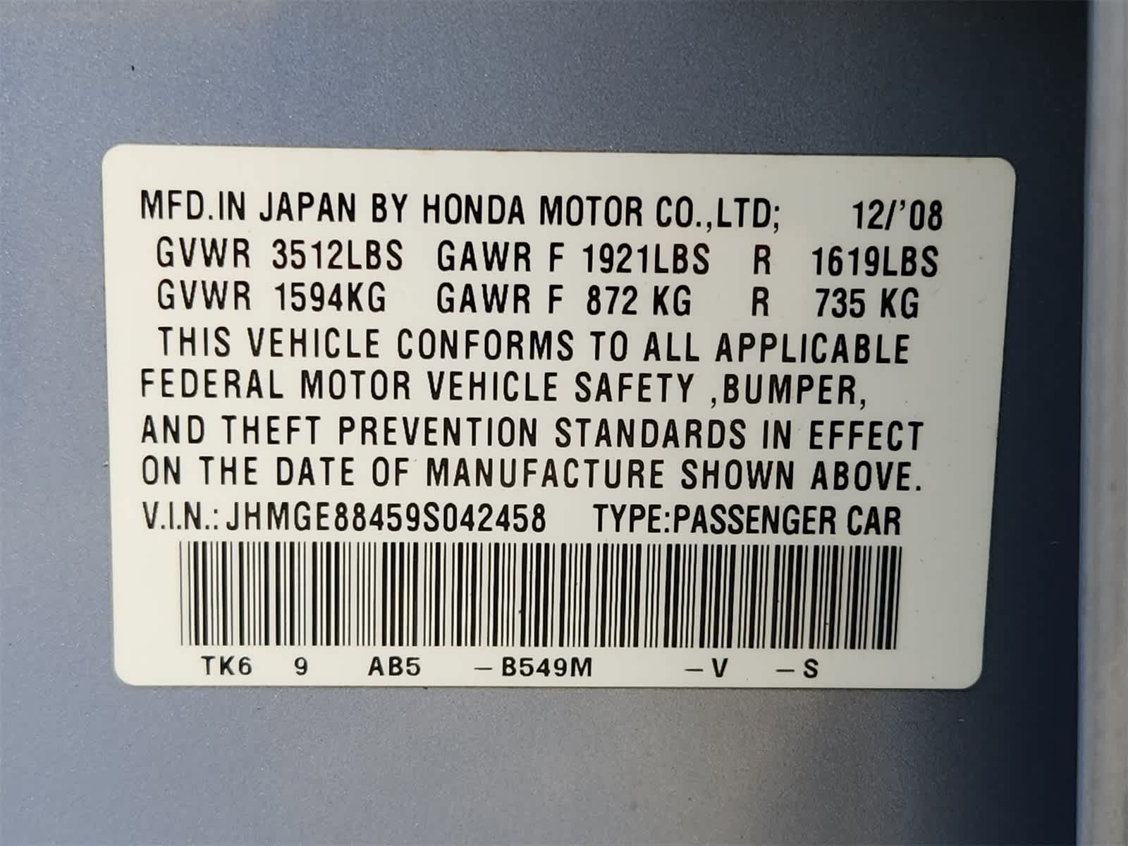 Thumbnail: 2009 Honda Fit - 29