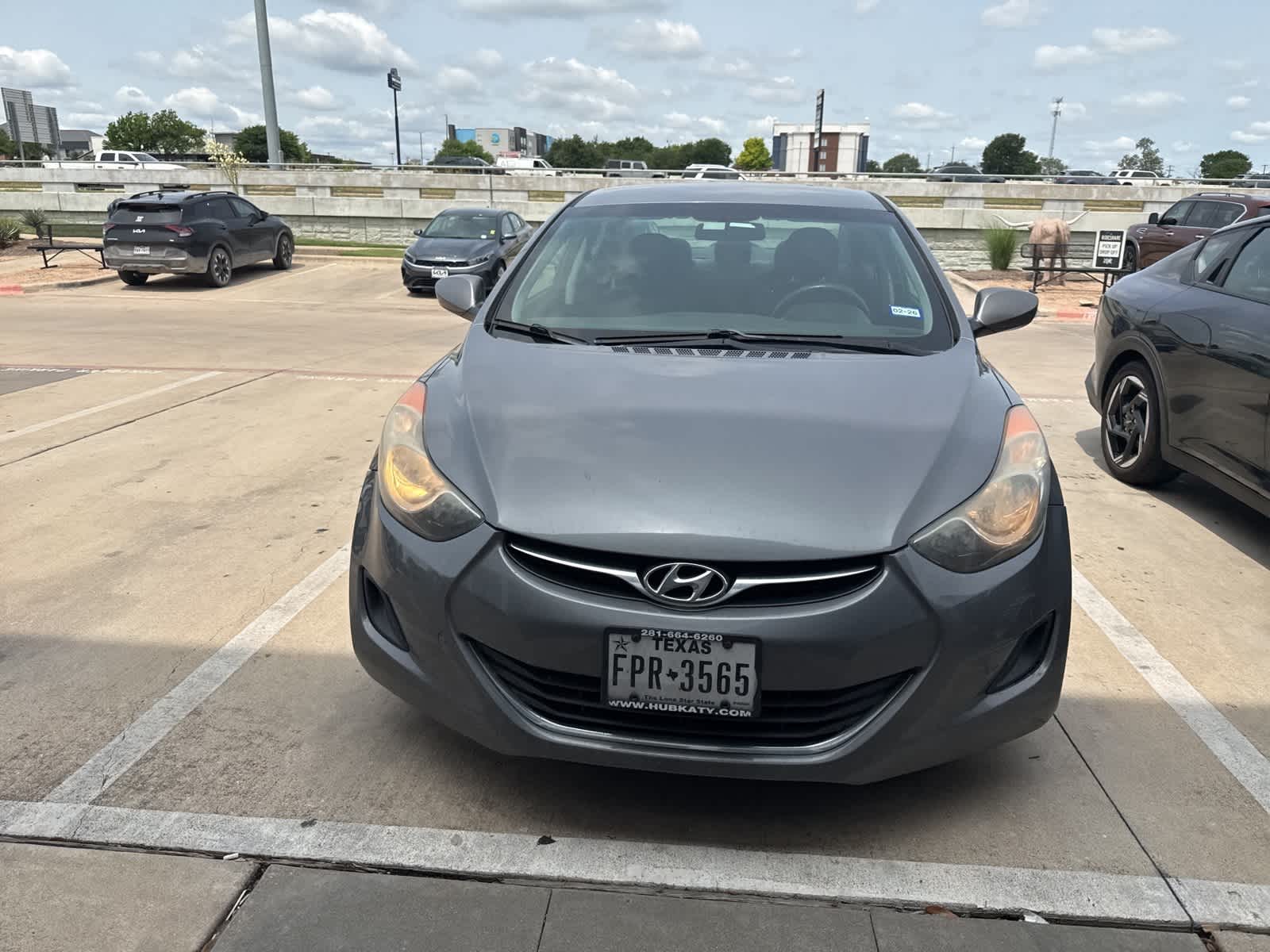 Used 2013 Hyundai Elantra GLS with VIN 5NPDH4AEXDH361546 for sale in Round Rock, TX
