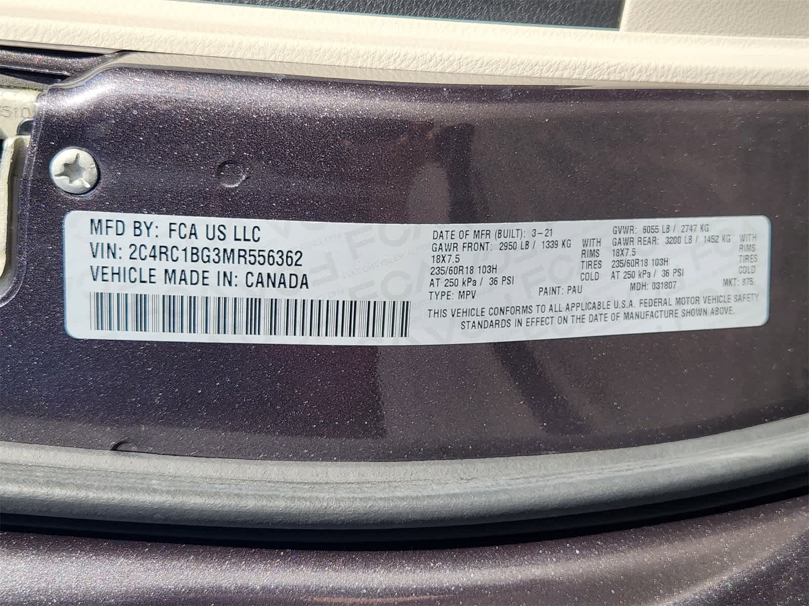 Thumbnail: 2021 Chrysler Pacifica - 32