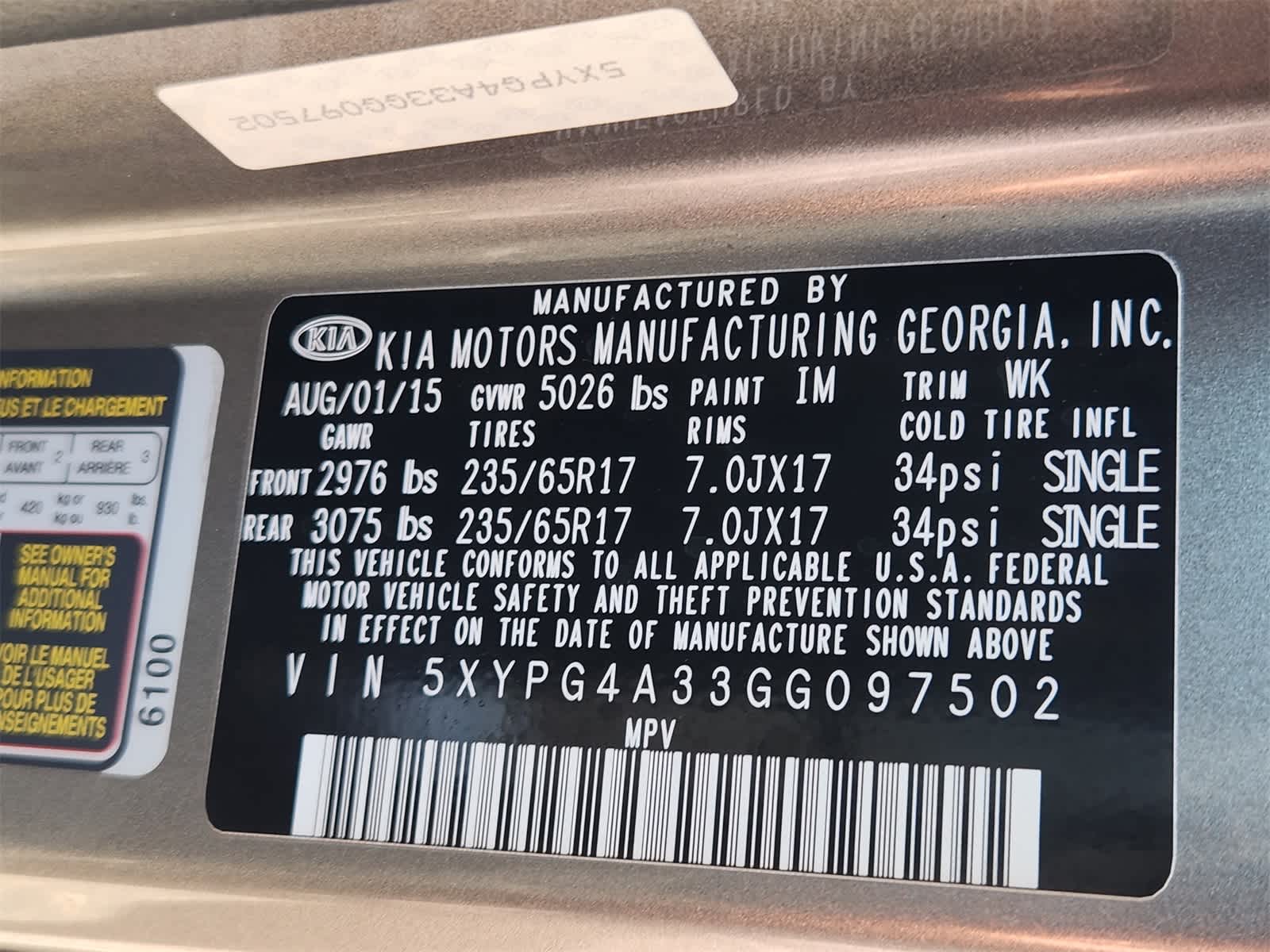 Thumbnail: 2016 Kia Sorento - 28