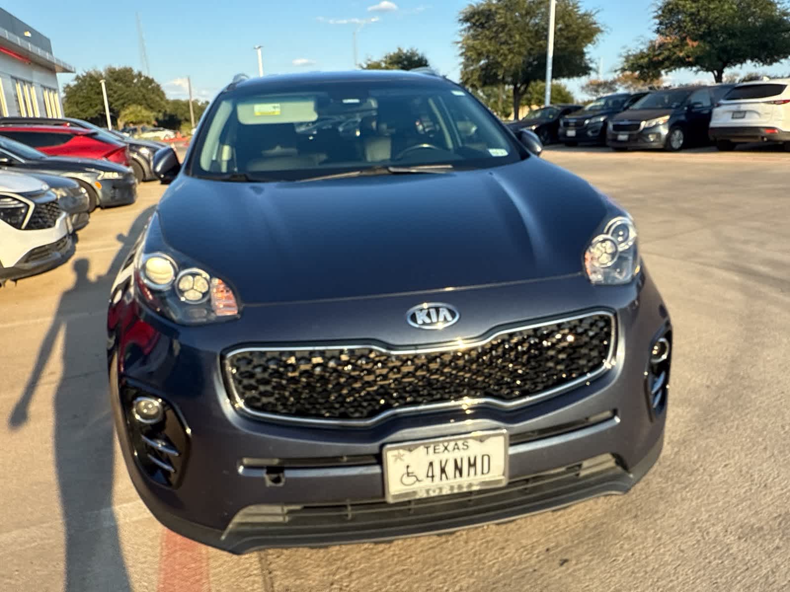 Used 2019 Kia Sportage EX with VIN KNDPN3AC5K7601392 for sale in Round Rock, TX