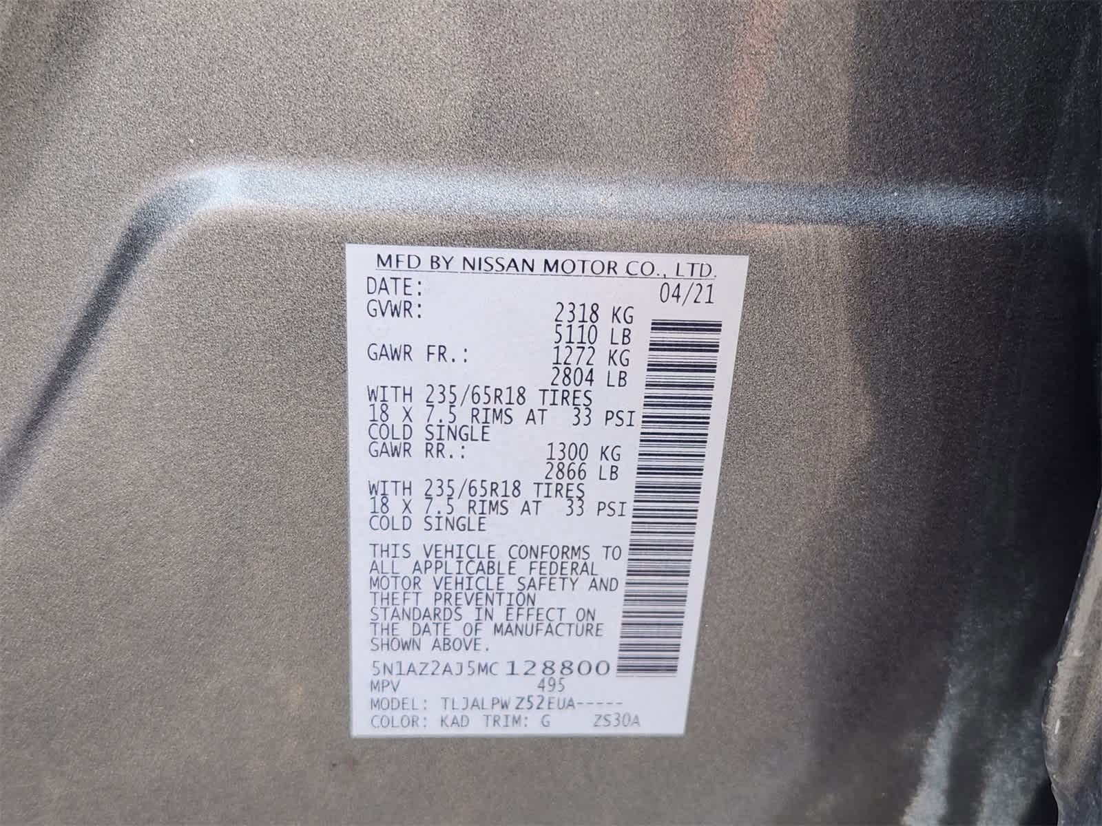 Thumbnail: 2021 Nissan Murano - 31