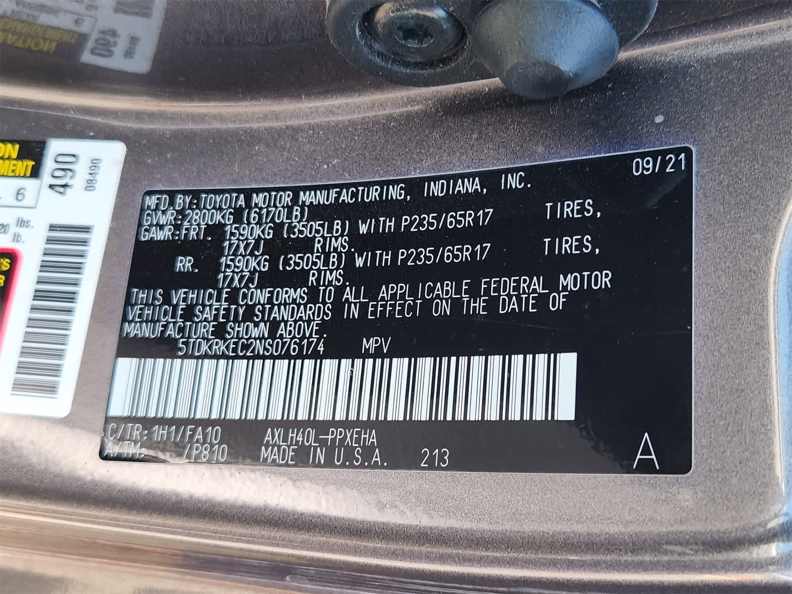 Thumbnail: 2022 Toyota Sienna - 32