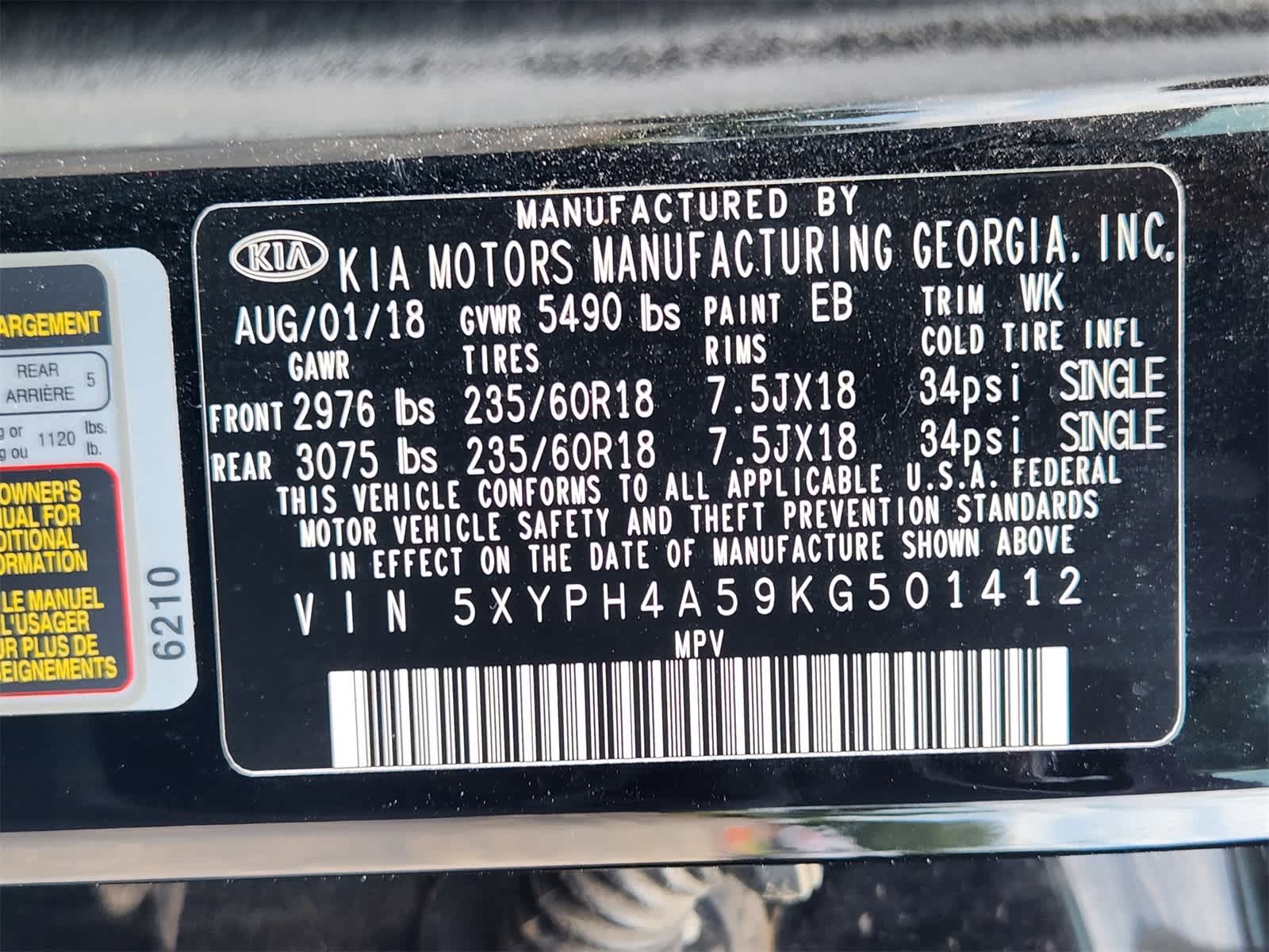 Thumbnail: 2019 Kia Sorento - 31