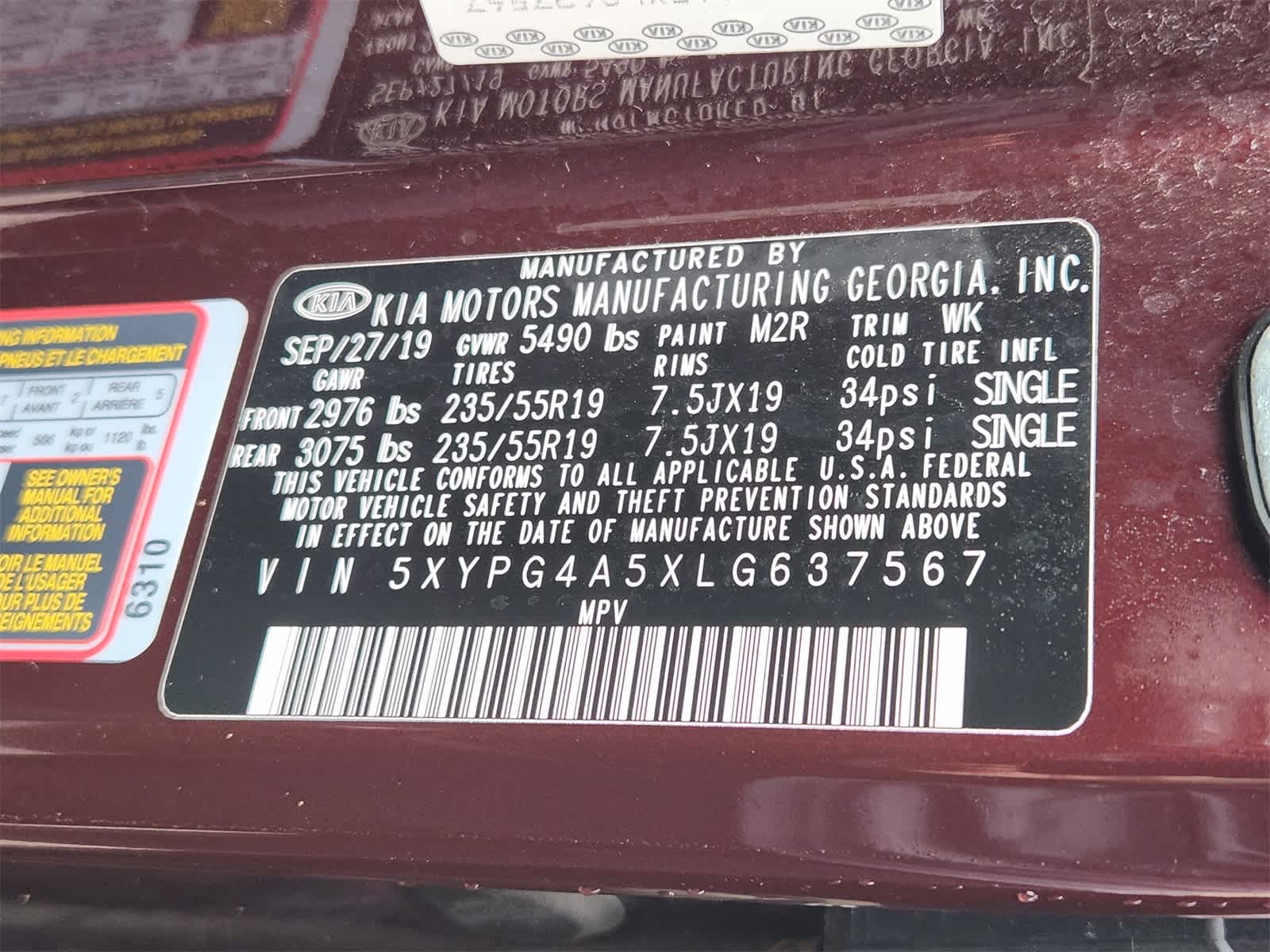 Thumbnail: 2020 Kia Sorento - 30