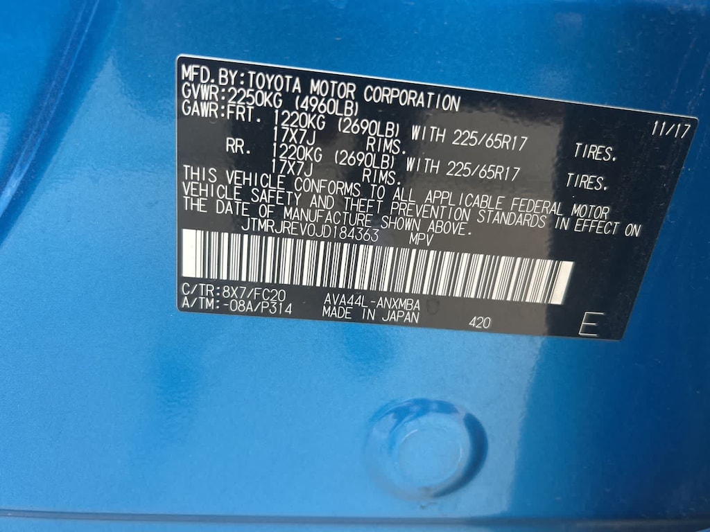 Used 2018 Toyota RAV4 Hybrid LE SUV