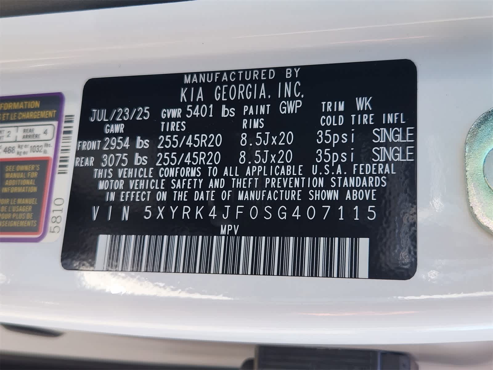 Thumbnail: 2025 Kia Sorento - 31