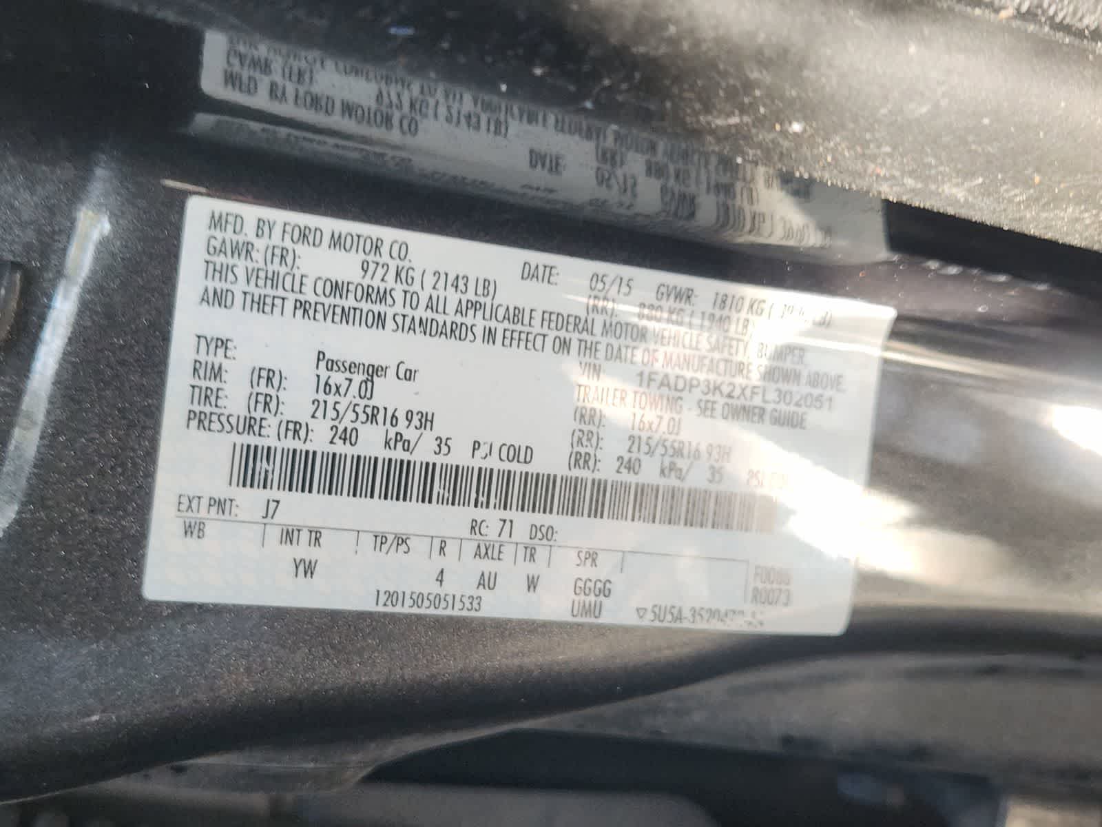 Thumbnail: 2015 Ford Focus - 32