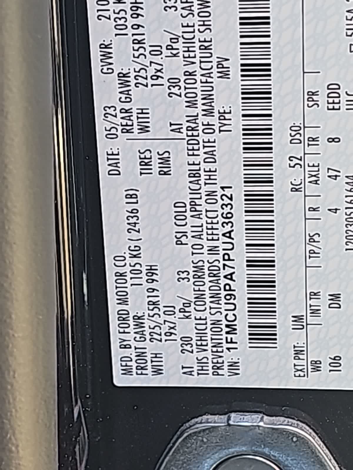 Thumbnail: 2023 Ford Escape - 17