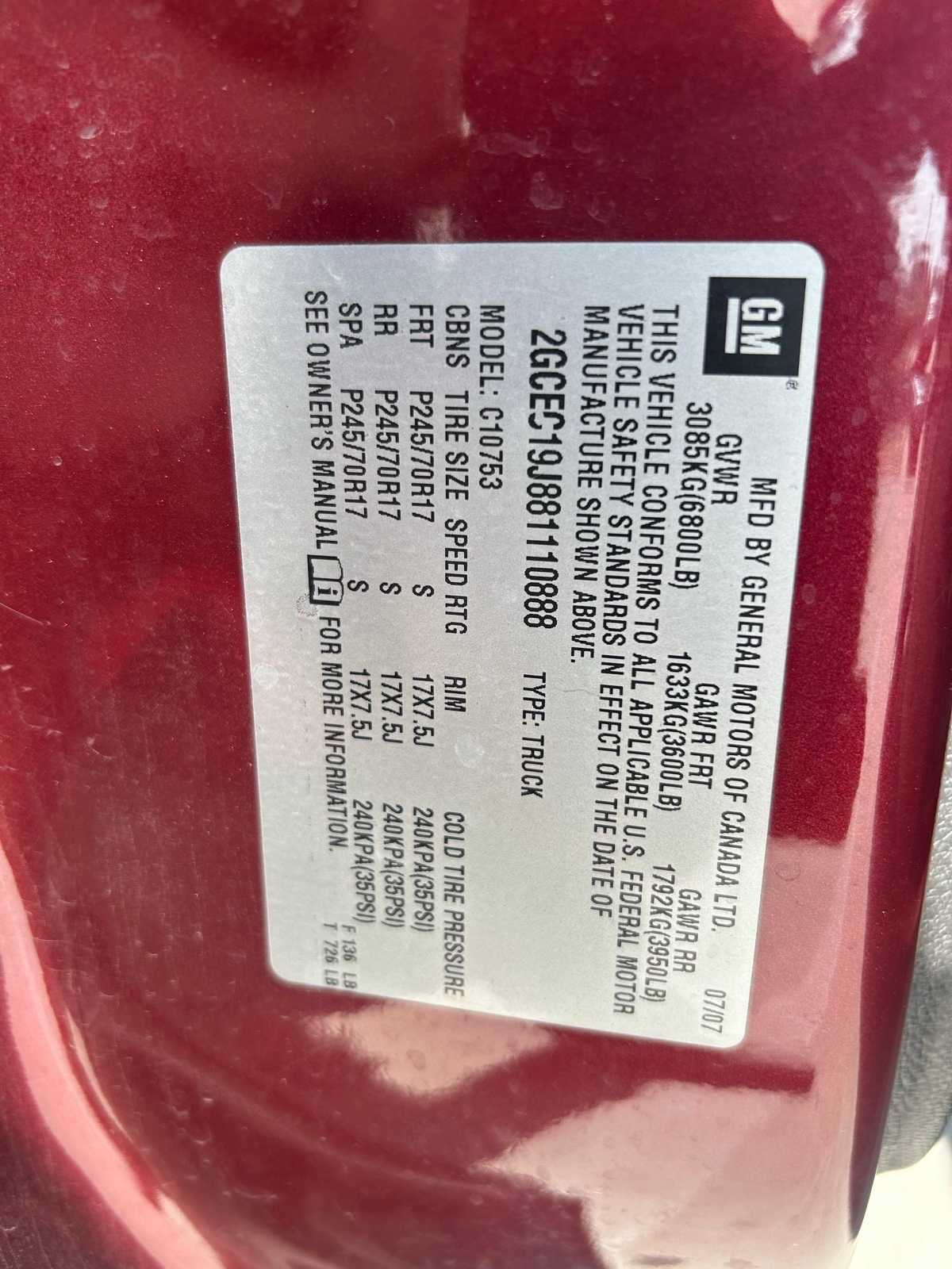 2008 Chevrolet Silverado 1500  11