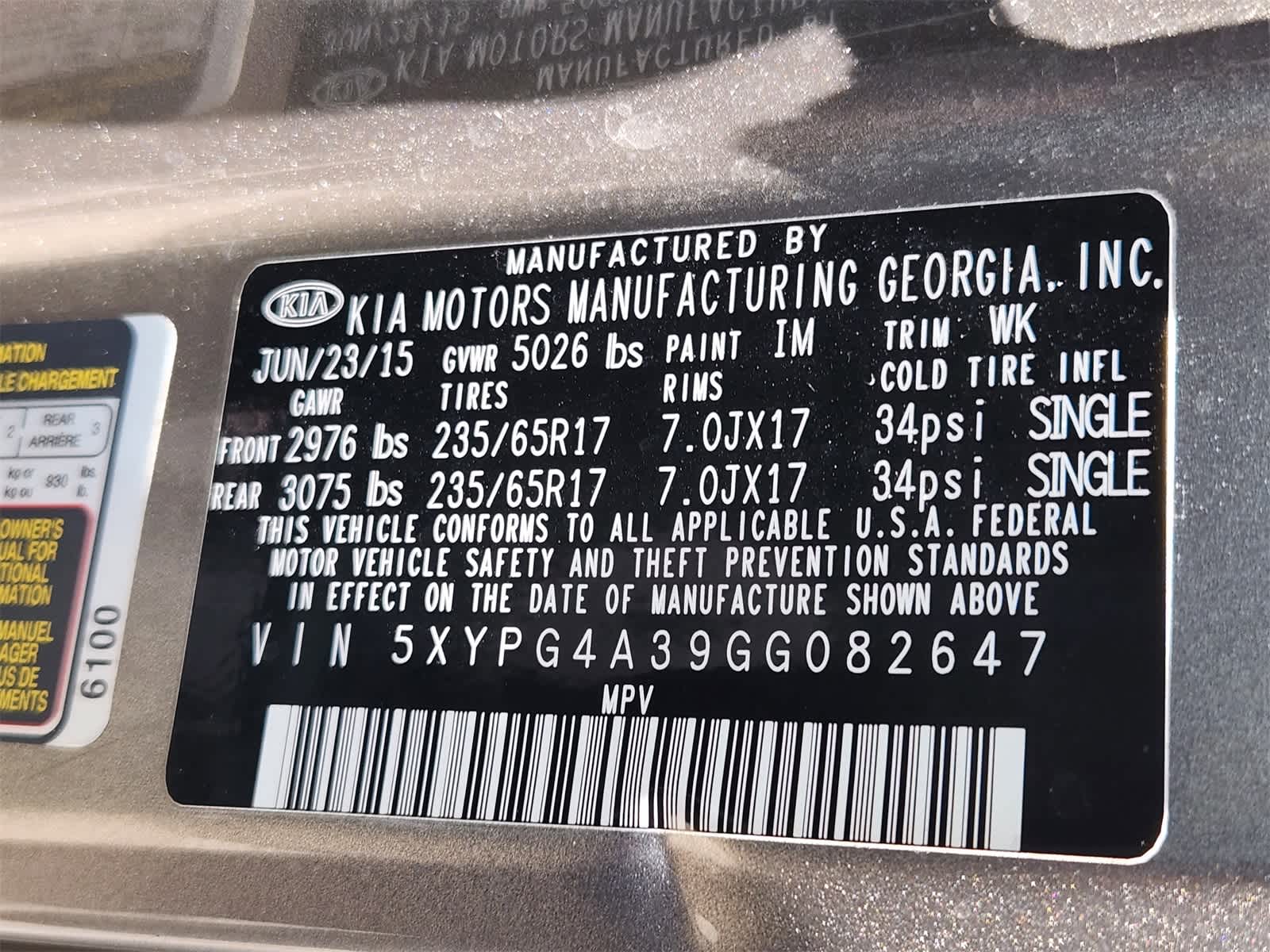 Thumbnail: 2016 Kia Sorento - 29