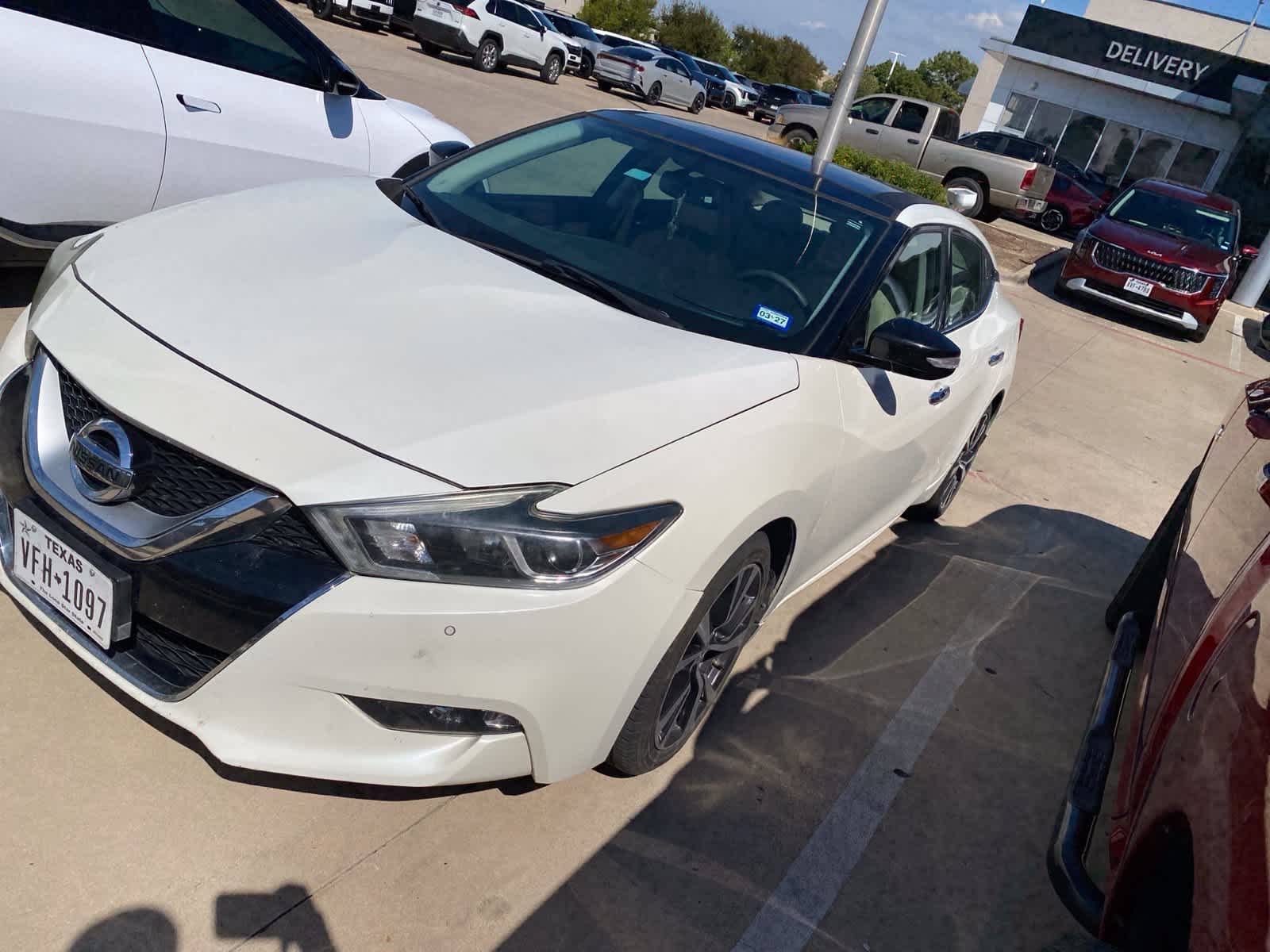 Used 2016 Nissan Maxima SL with VIN 1N4AA6AP7GC403391 for sale in Round Rock, TX