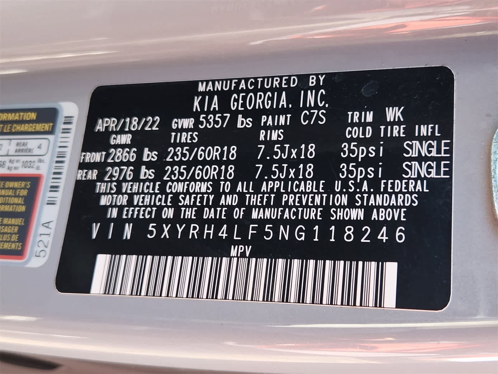 Thumbnail: 2022 Kia Sorento - 32