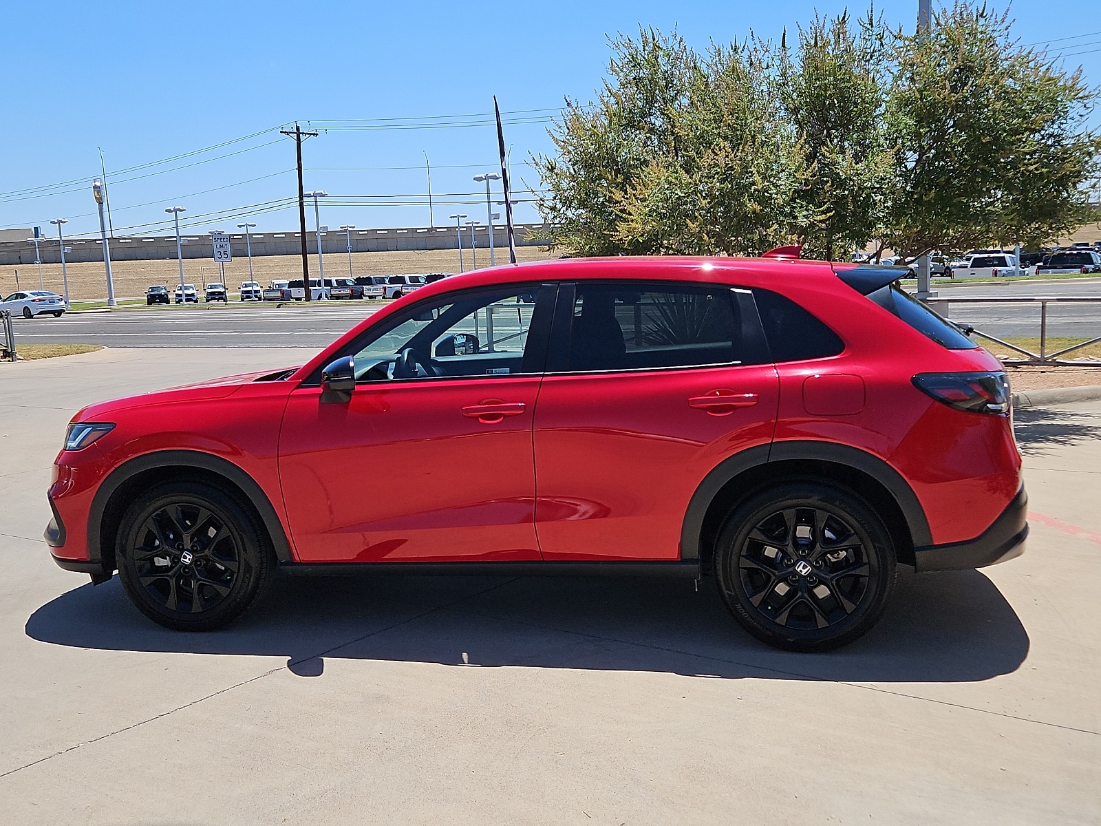 Used 2023 Honda HR-V Sport with VIN 3CZRZ1H54PM727548 for sale in Amarillo, TX