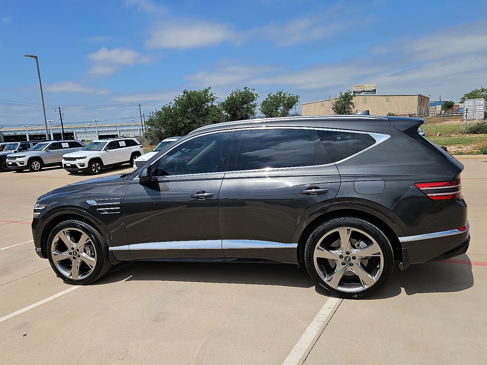 Used 2024 GENESIS GV80 Prestige Signature with VIN KMUHCESCXRU154216 for sale in San Angelo, TX