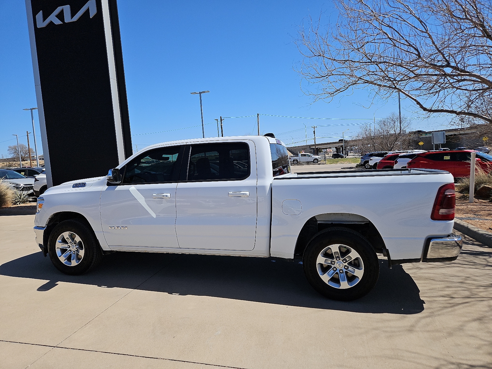 Used 2024 RAM Ram 1500 Pickup Laramie with VIN 1C6SRFJTXRN206301 for sale in San Angelo, TX