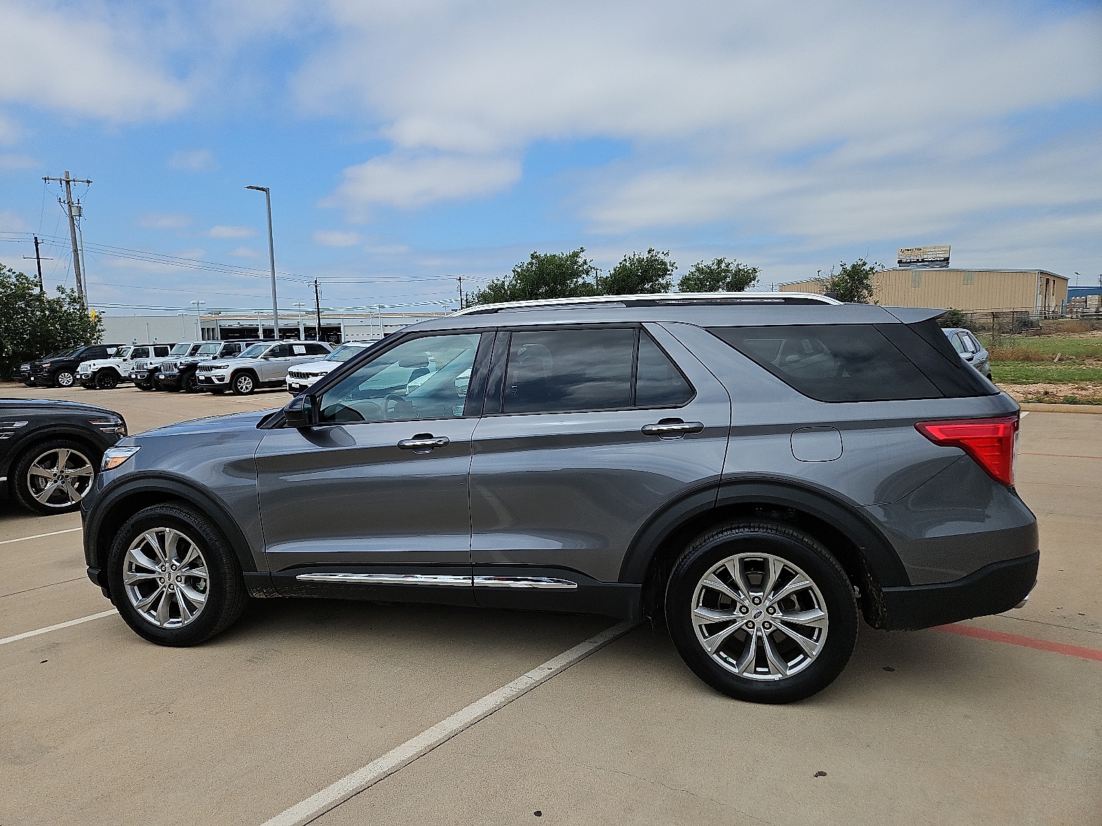 Used 2023 Ford Explorer Limited with VIN 1FMSK8FHXPGB24756 for sale in San Angelo, TX