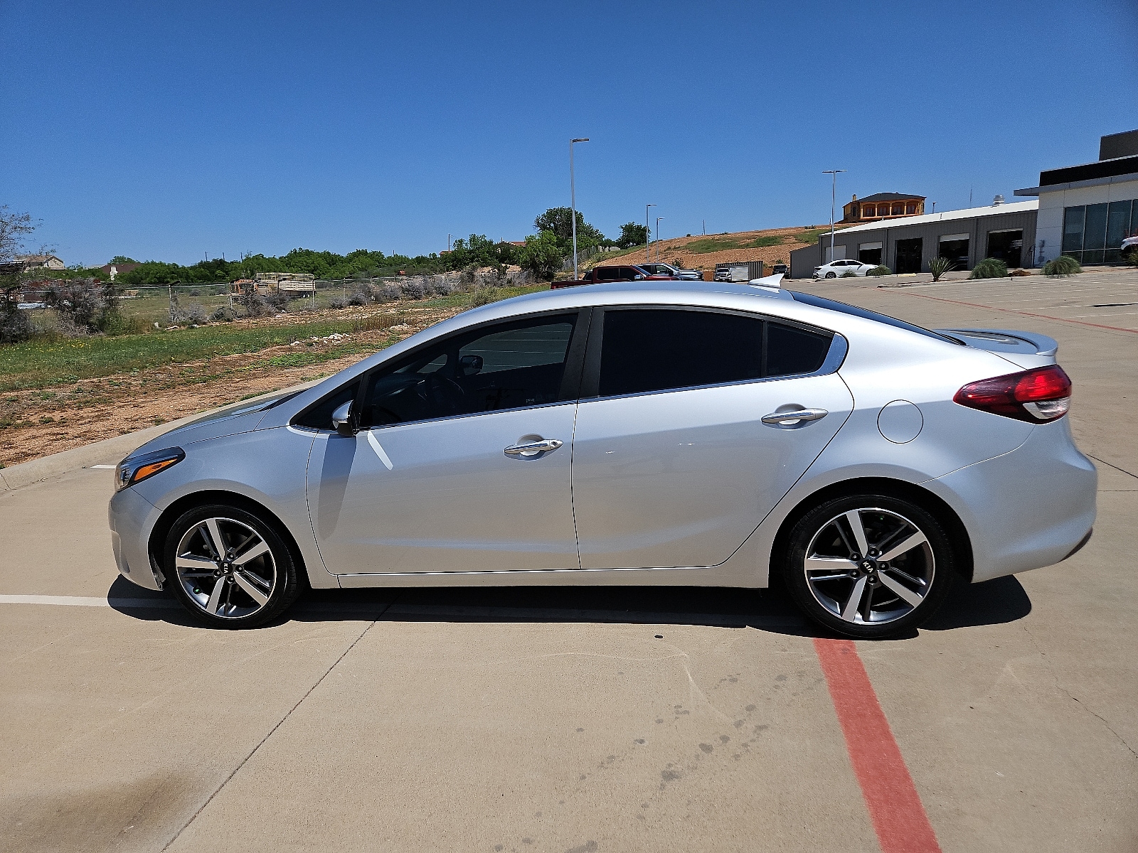 Used 2017 Kia Forte EX with VIN 3KPFL4A81HE004736 for sale in San Angelo, TX