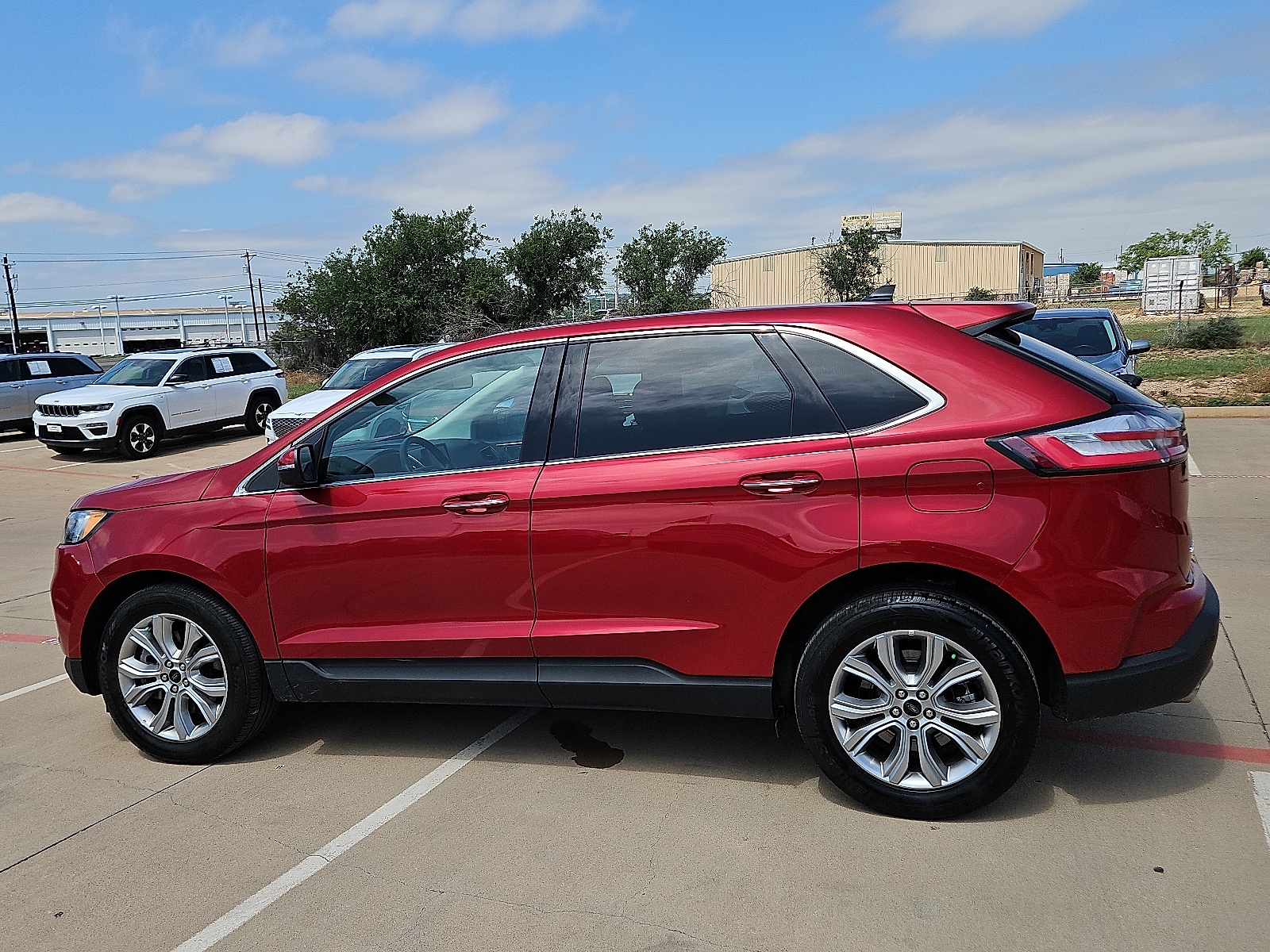 Used 2024 Ford Edge Titanium with VIN 2FMPK4K99RBA88730 for sale in San Angelo, TX