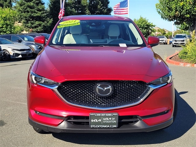 Used 2021 Mazda CX-5 Grand Touring with VIN JM3KFBDM1M1424178 for sale in Stockton, CA
