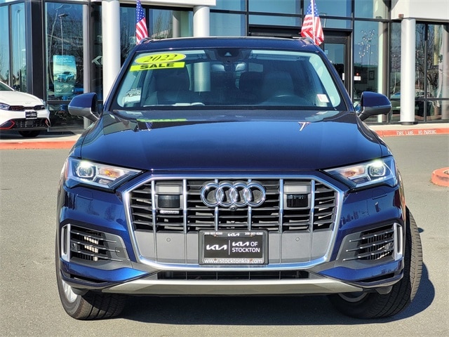 Used 2022 Audi Q7 Premium Plus with VIN WA1LXBF71ND017389 for sale in Stockton, CA